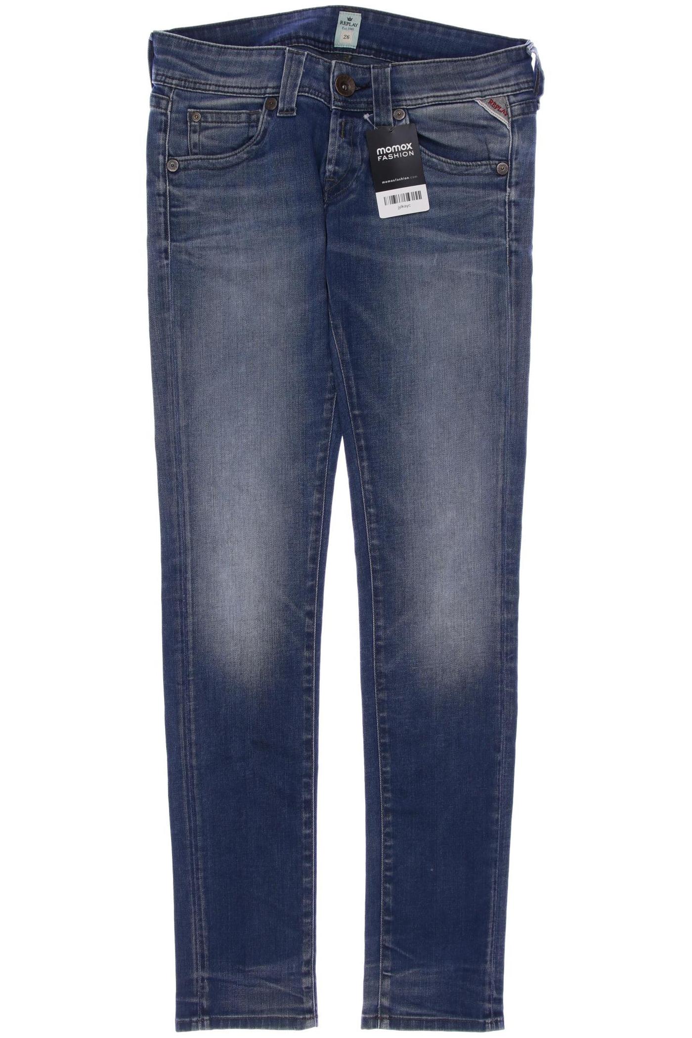 

Replay Damen Jeans, blau