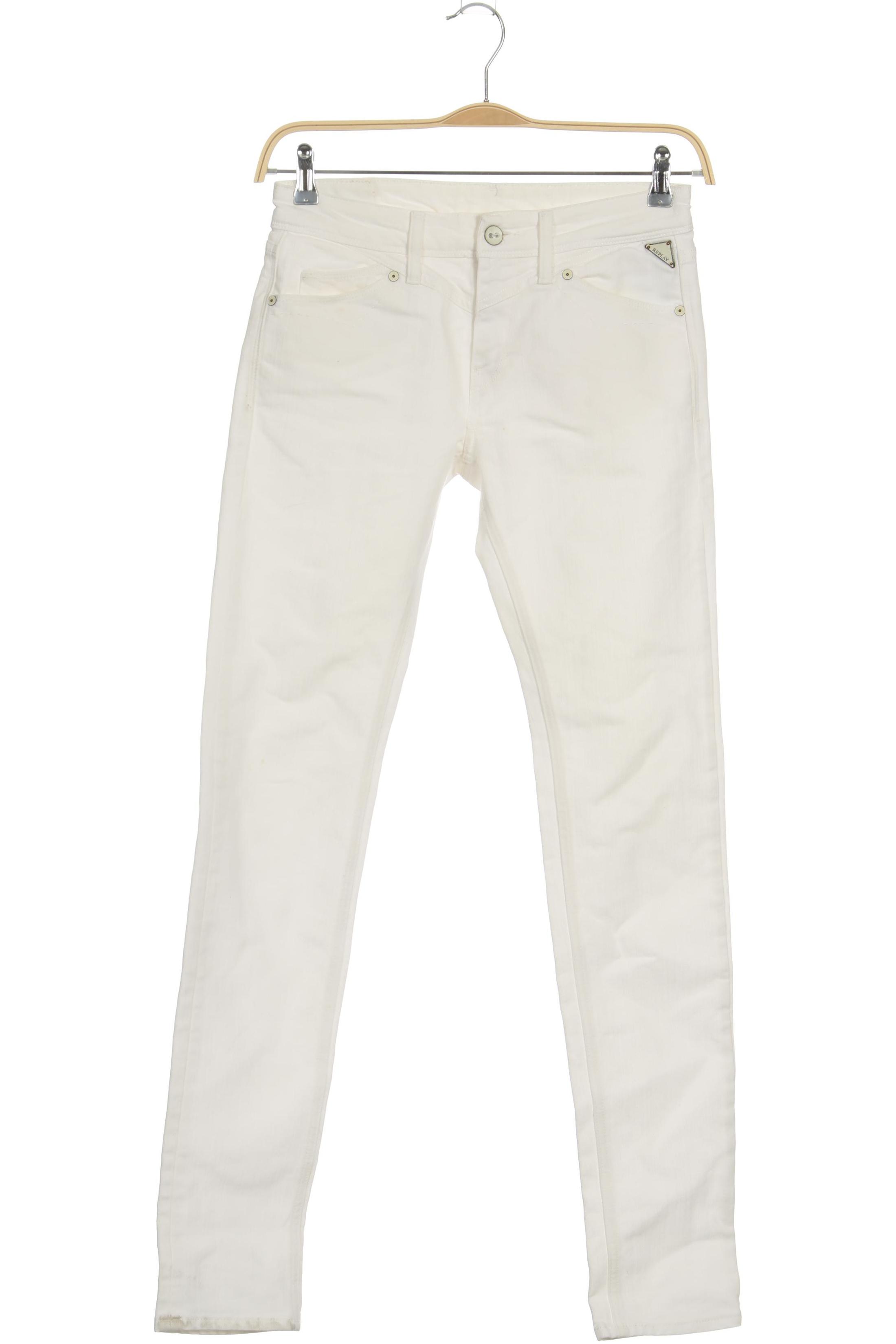 

Replay Damen Jeans, weiß
