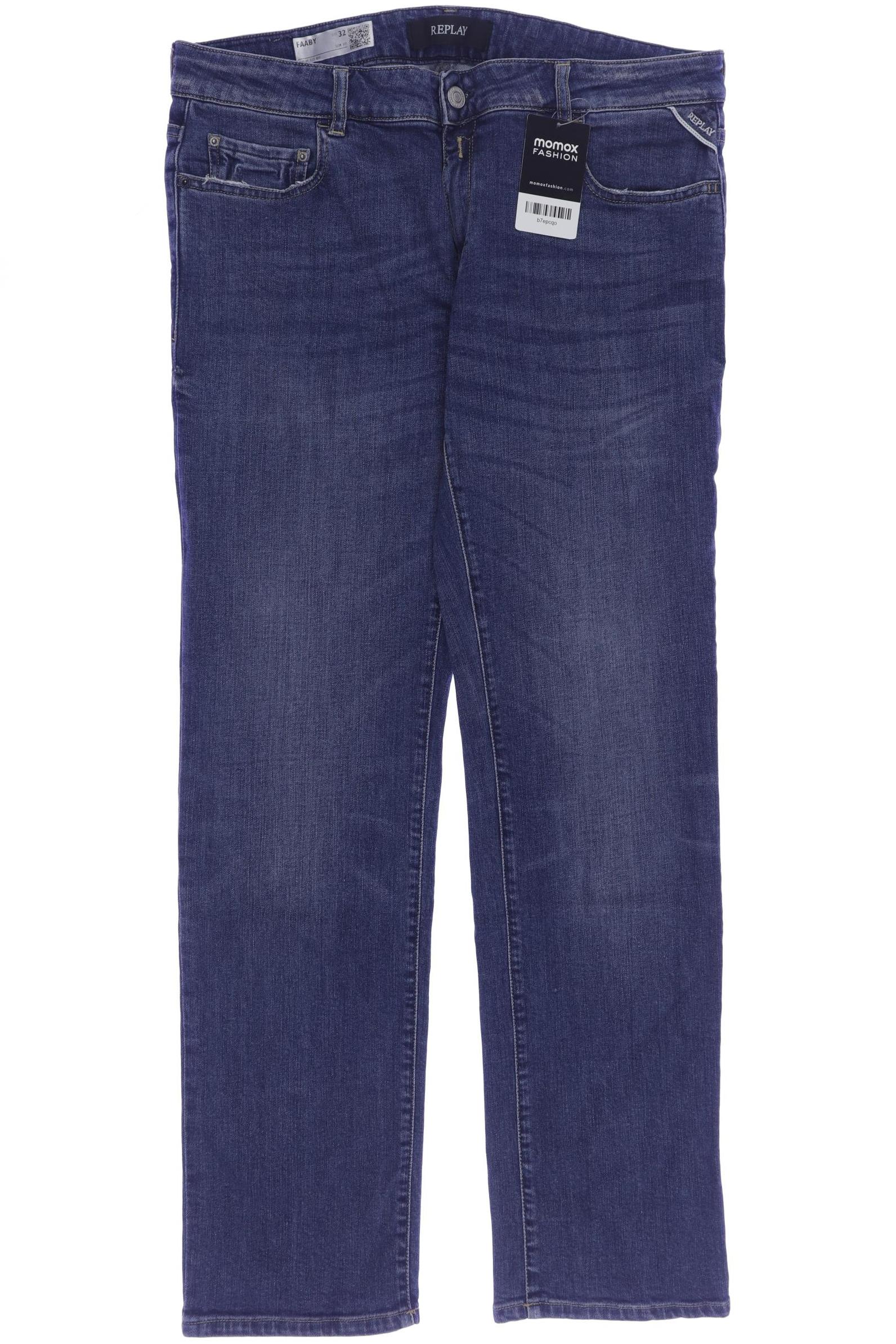

Replay Damen Jeans, blau, Gr. 32