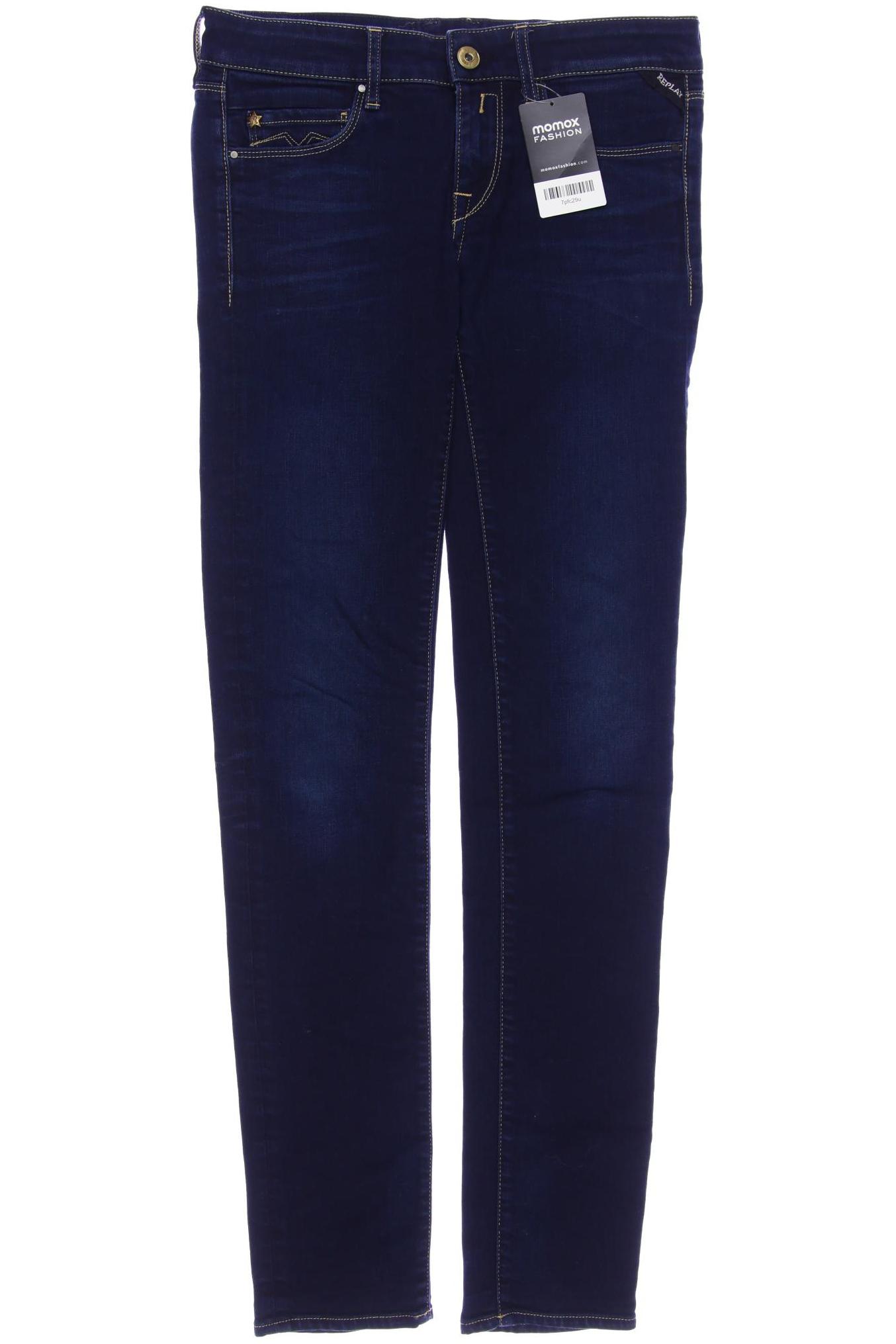 

Replay Damen Jeans, marineblau, Gr. 25