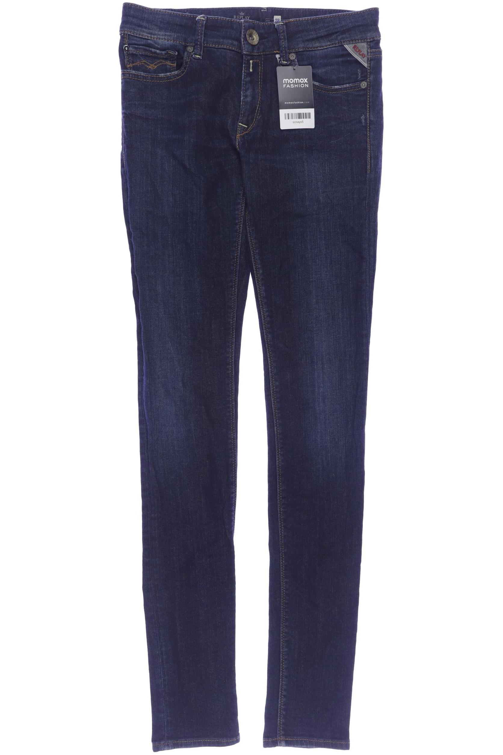 

Replay Damen Jeans, marineblau, Gr. 28