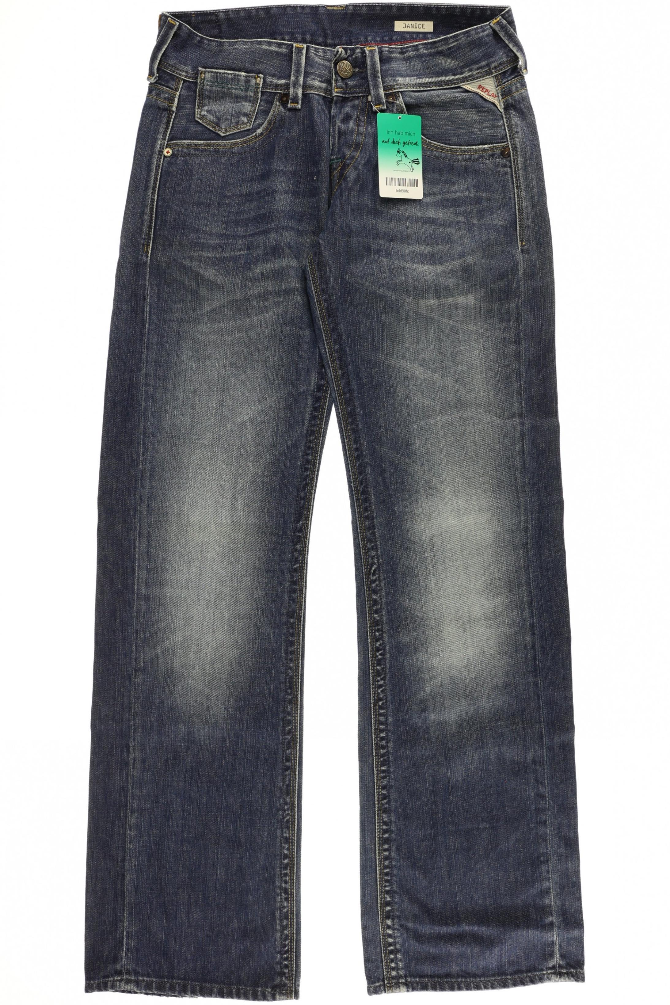 

Replay Damen Jeans, blau, Gr. 27