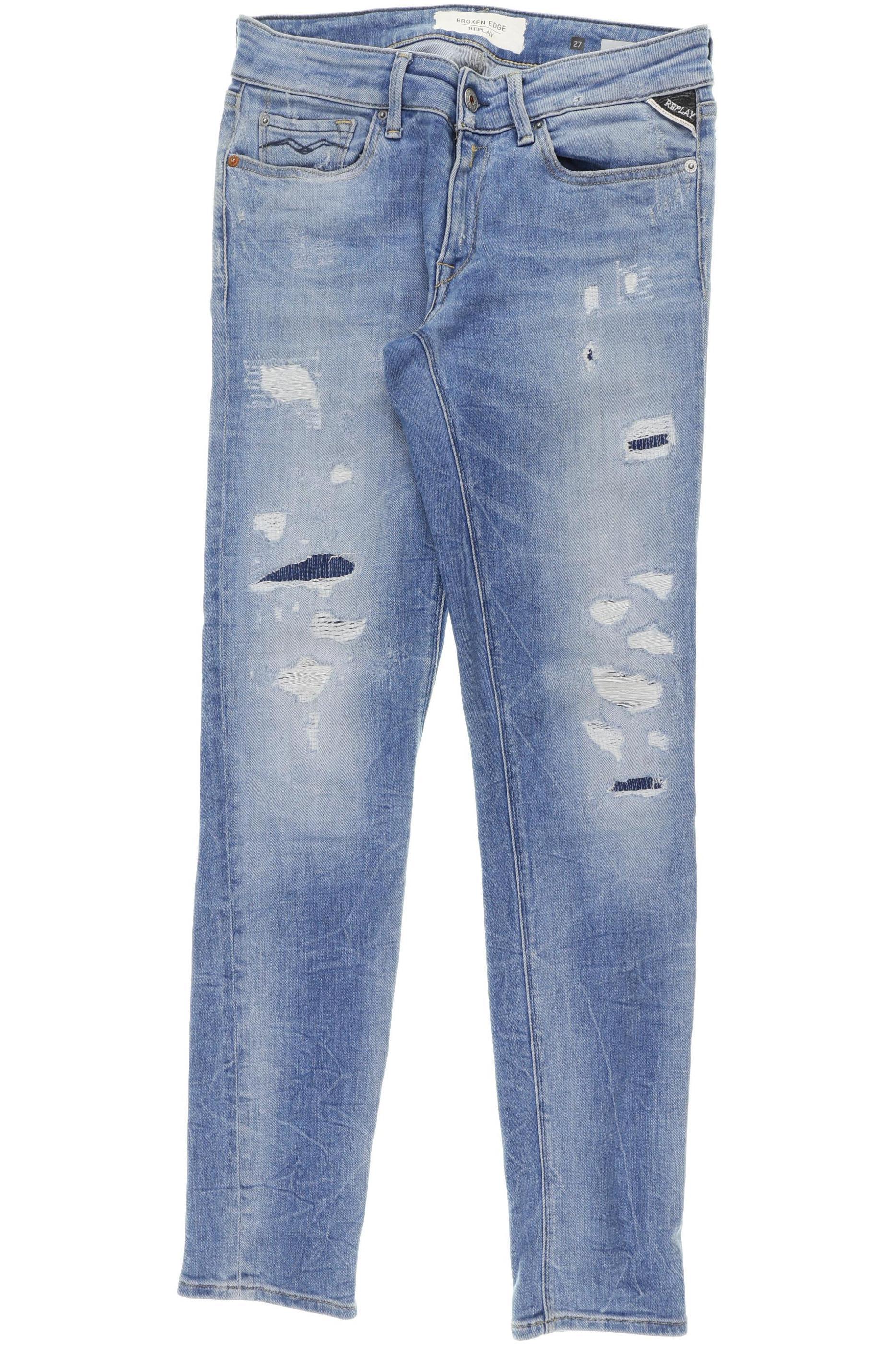 

Replay Damen Jeans, blau, Gr. 27