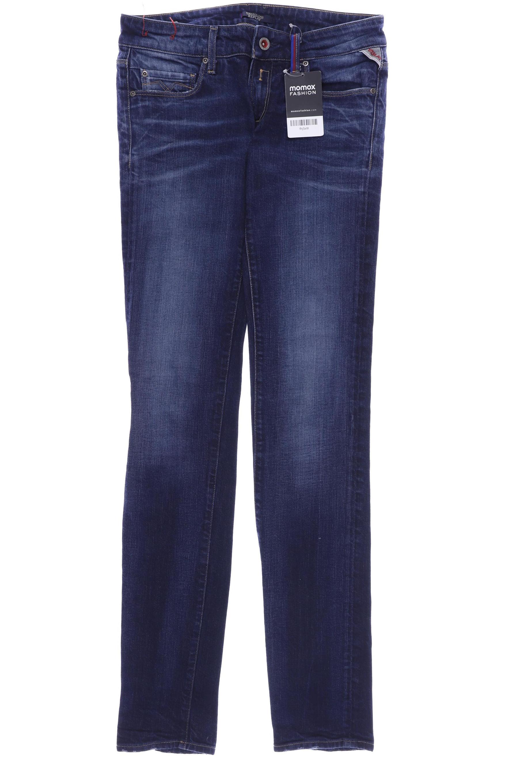 

Replay Damen Jeans, marineblau, Gr. 28