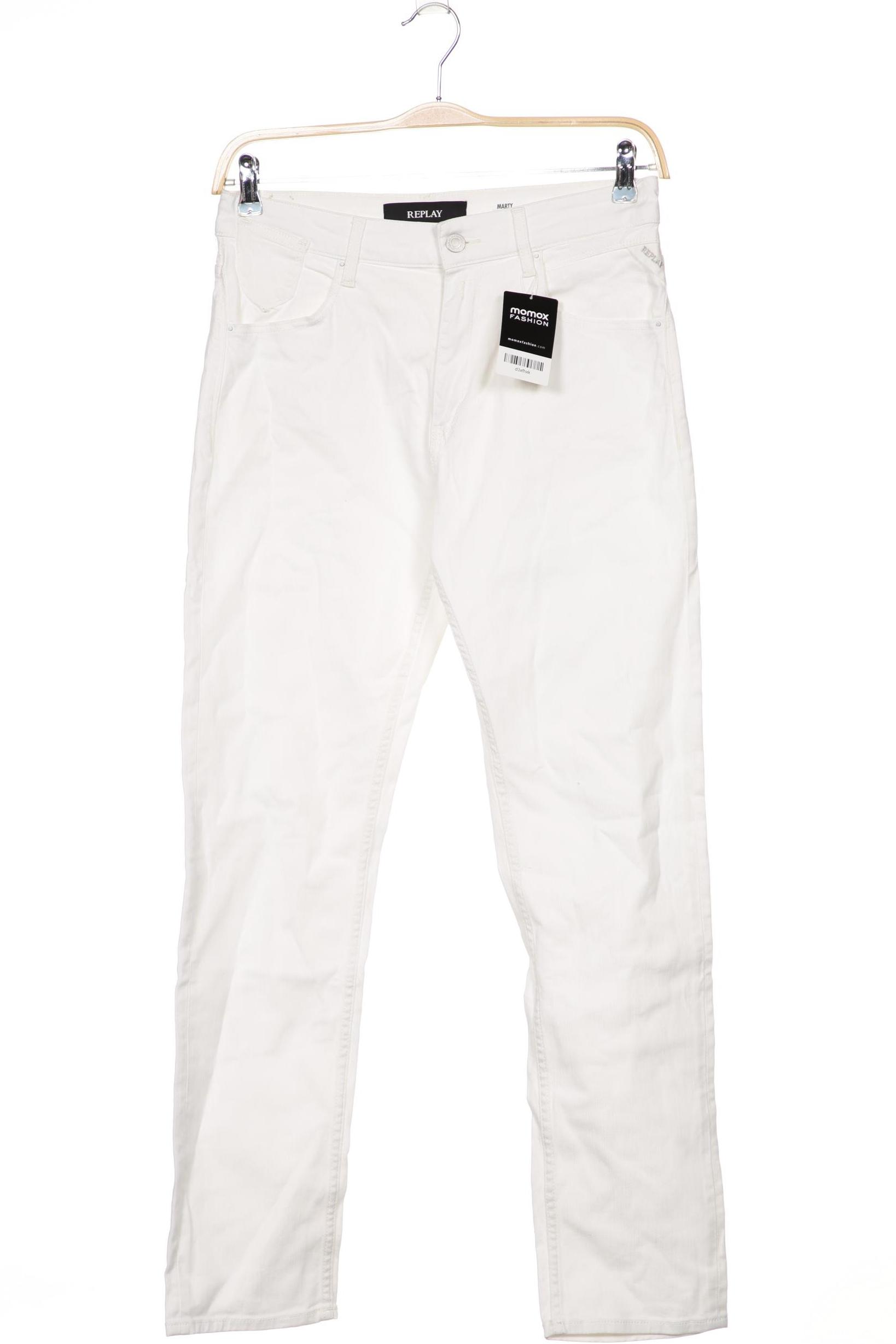 

Replay Damen Jeans, weiß, Gr. 40