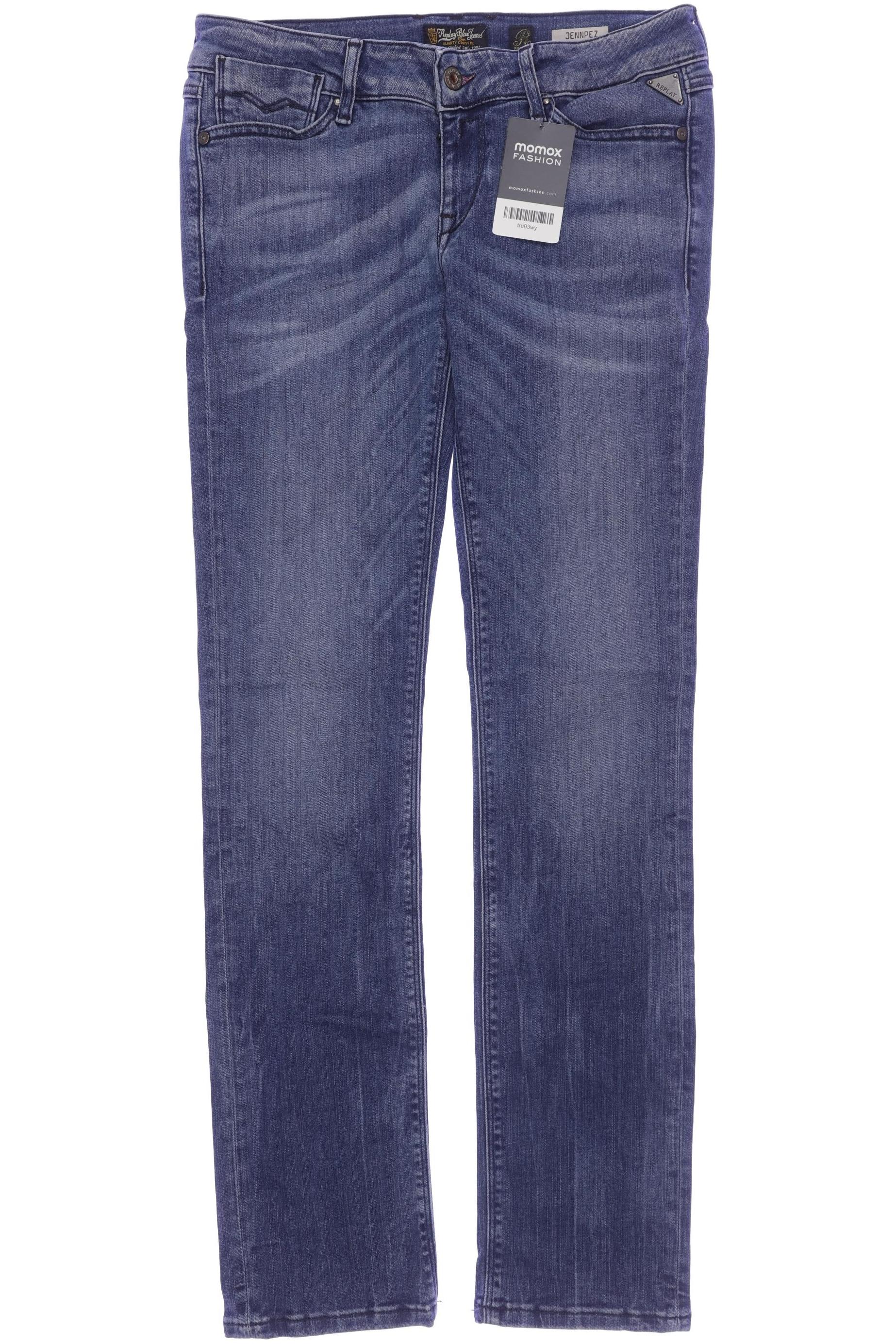 

Replay Damen Jeans, marineblau, Gr. 30
