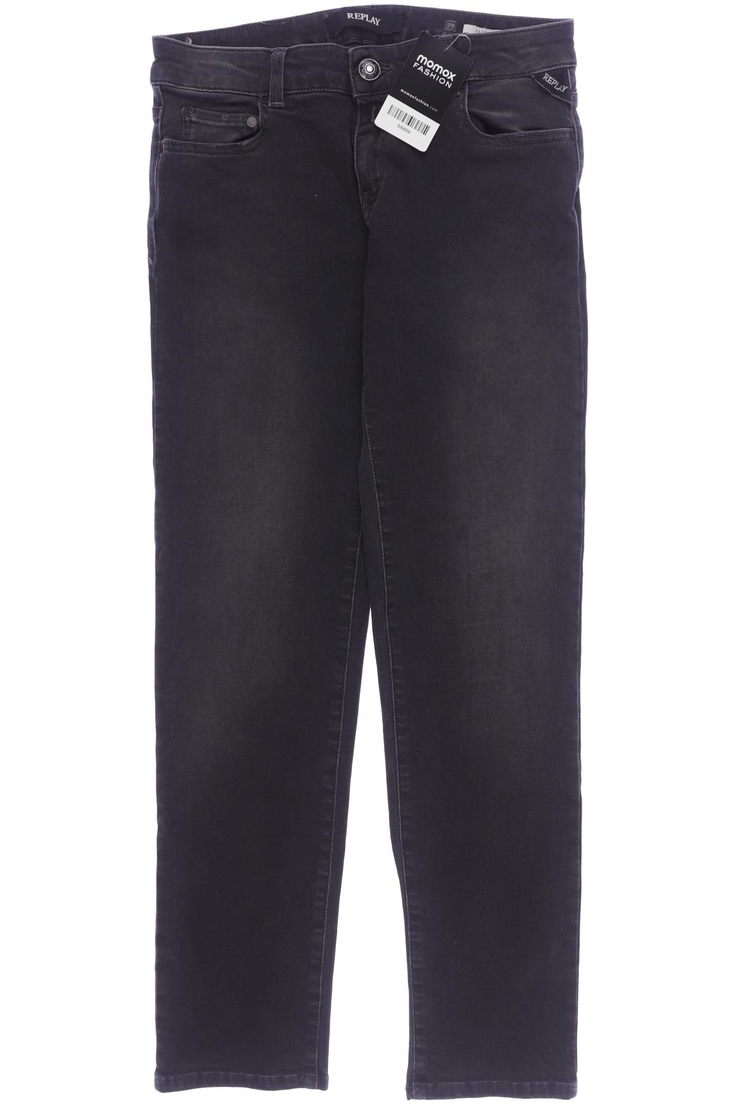 

Replay Damen Jeans, grau, Gr. 29