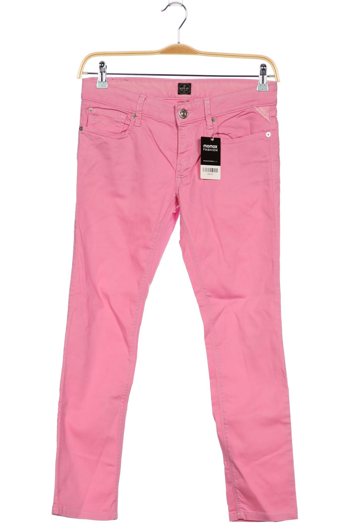 

Replay Damen Jeans, pink, Gr. 31