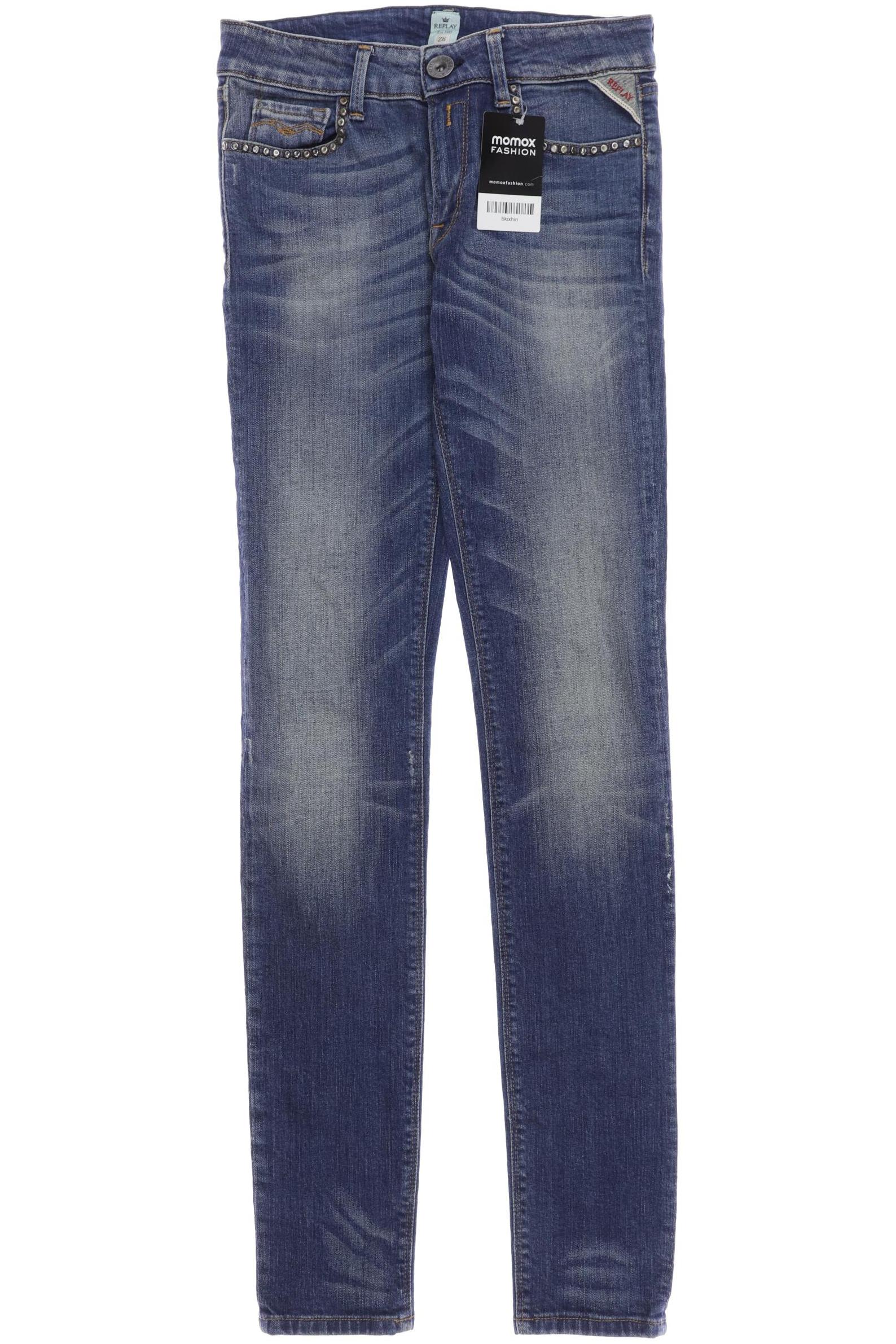 

Replay Damen Jeans, marineblau, Gr. 26
