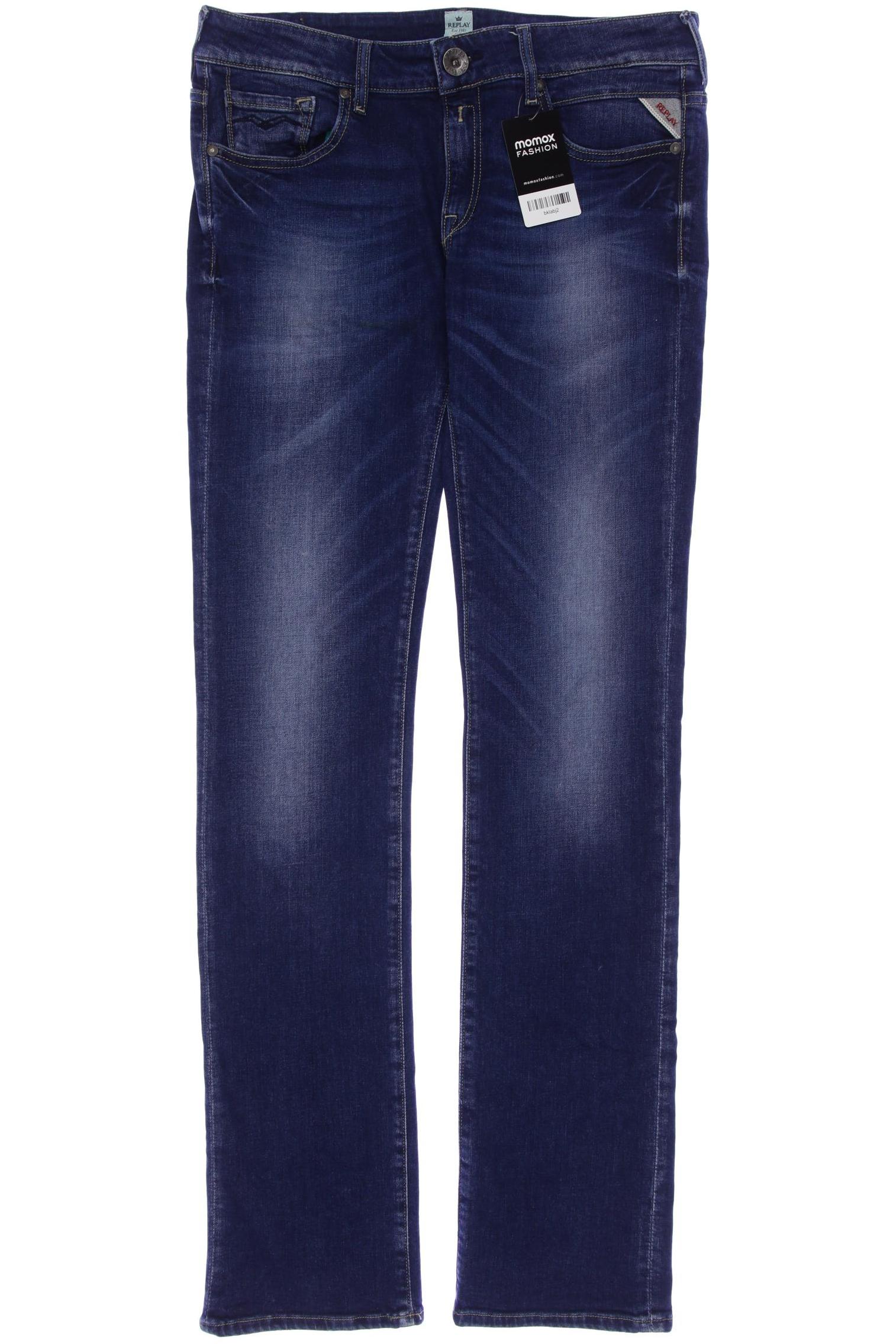 

Replay Damen Jeans, marineblau, Gr. 29