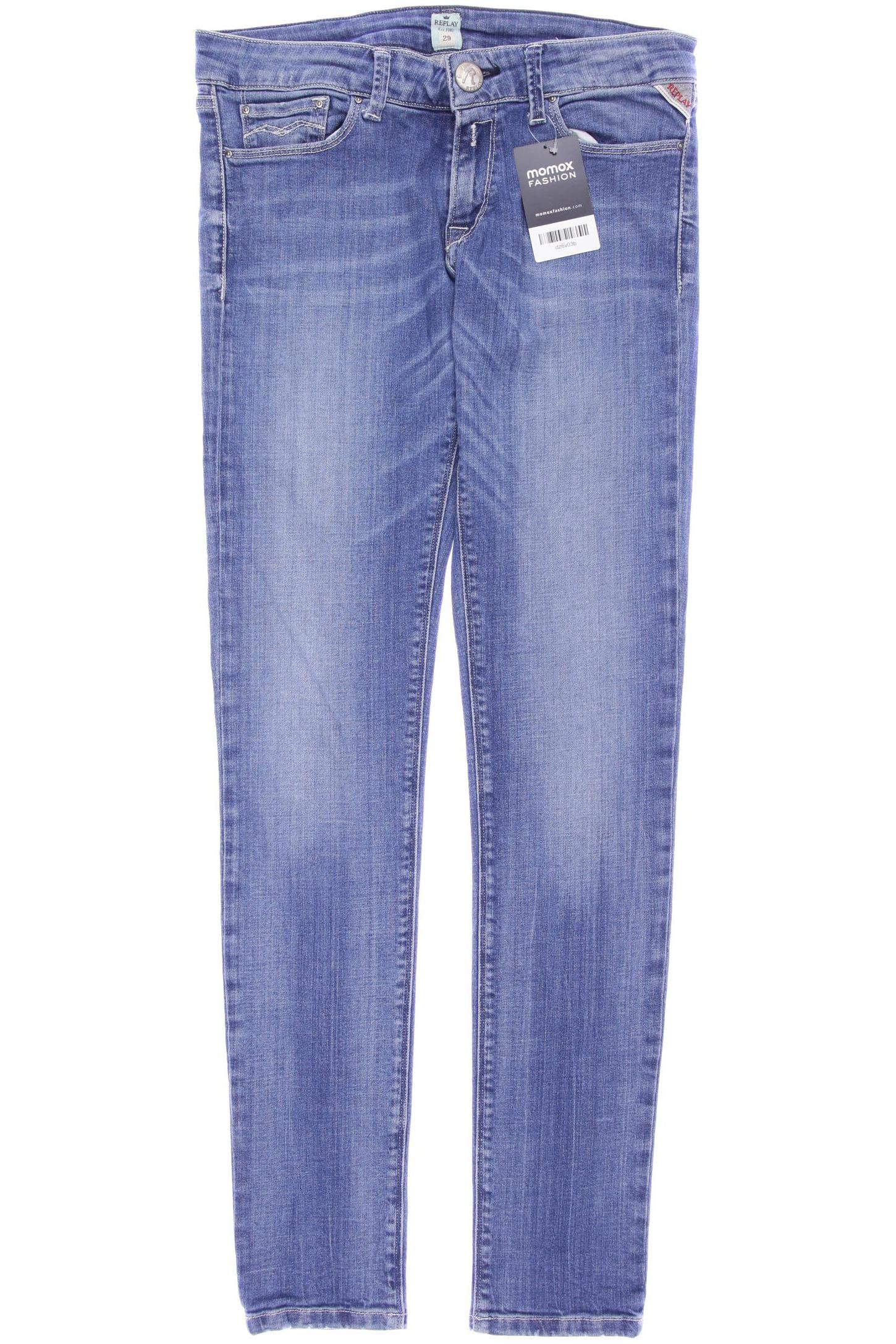

Replay Damen Jeans, blau