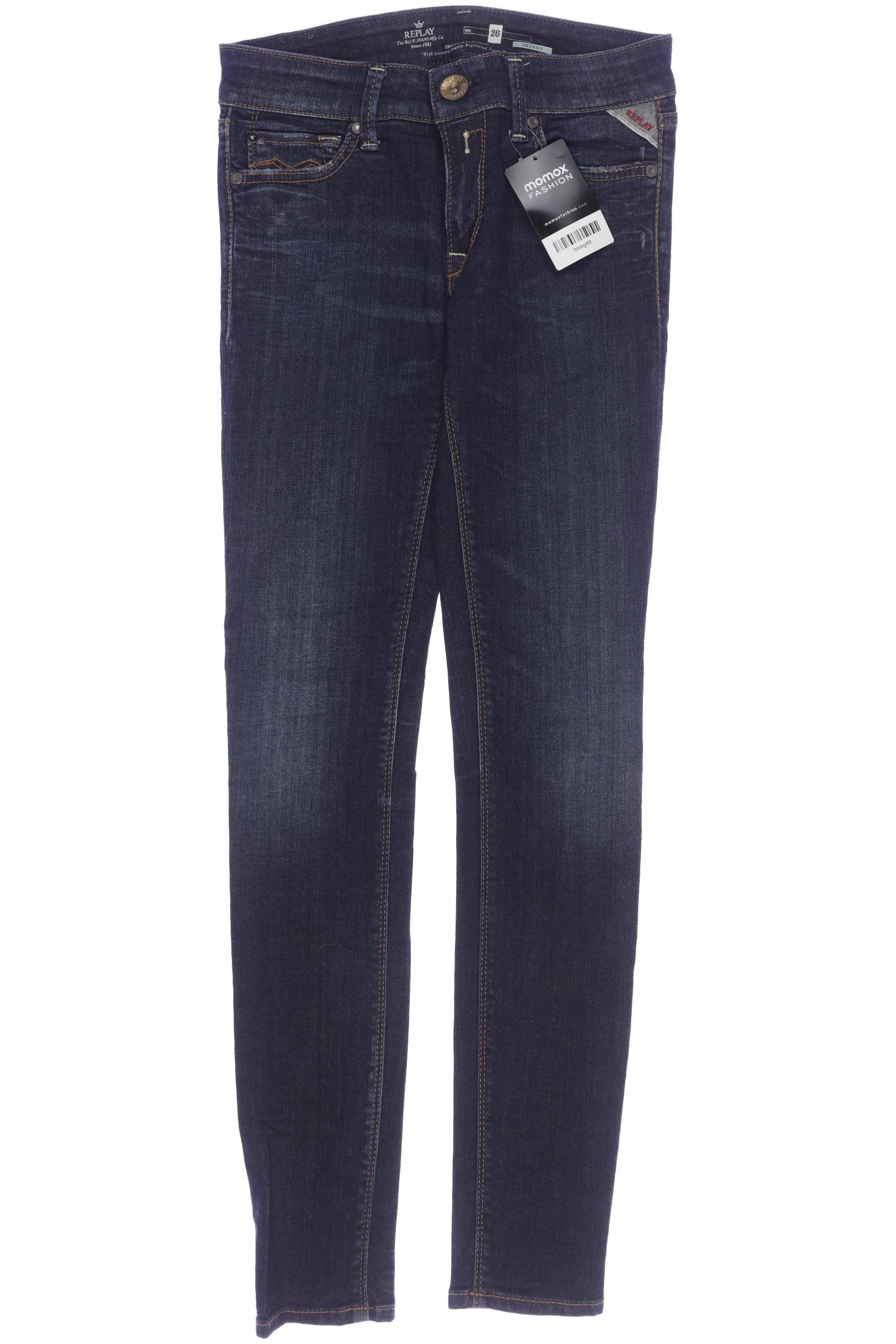 

Replay Damen Jeans, blau, Gr. 26