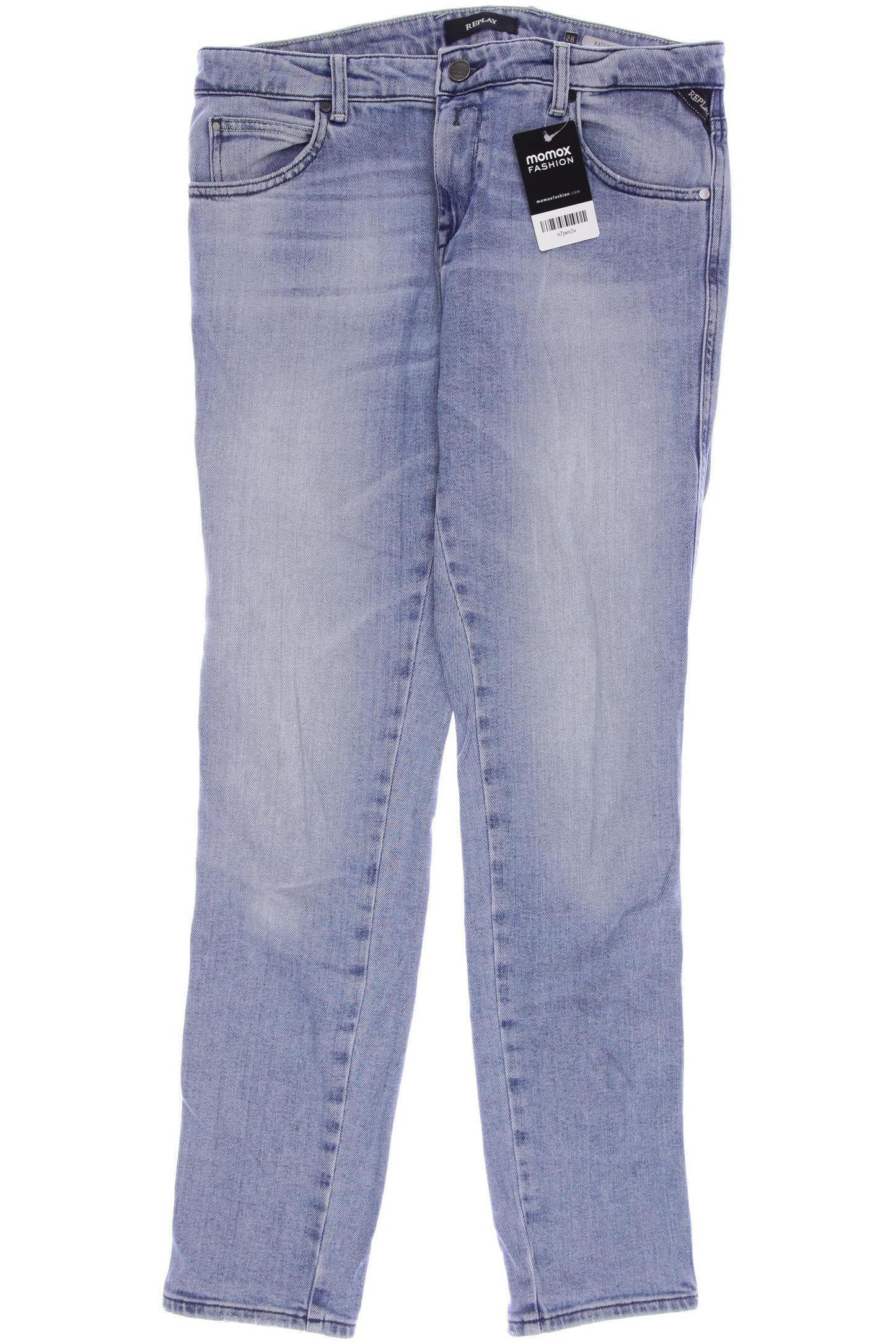 

Replay Damen Jeans, blau, Gr. 28