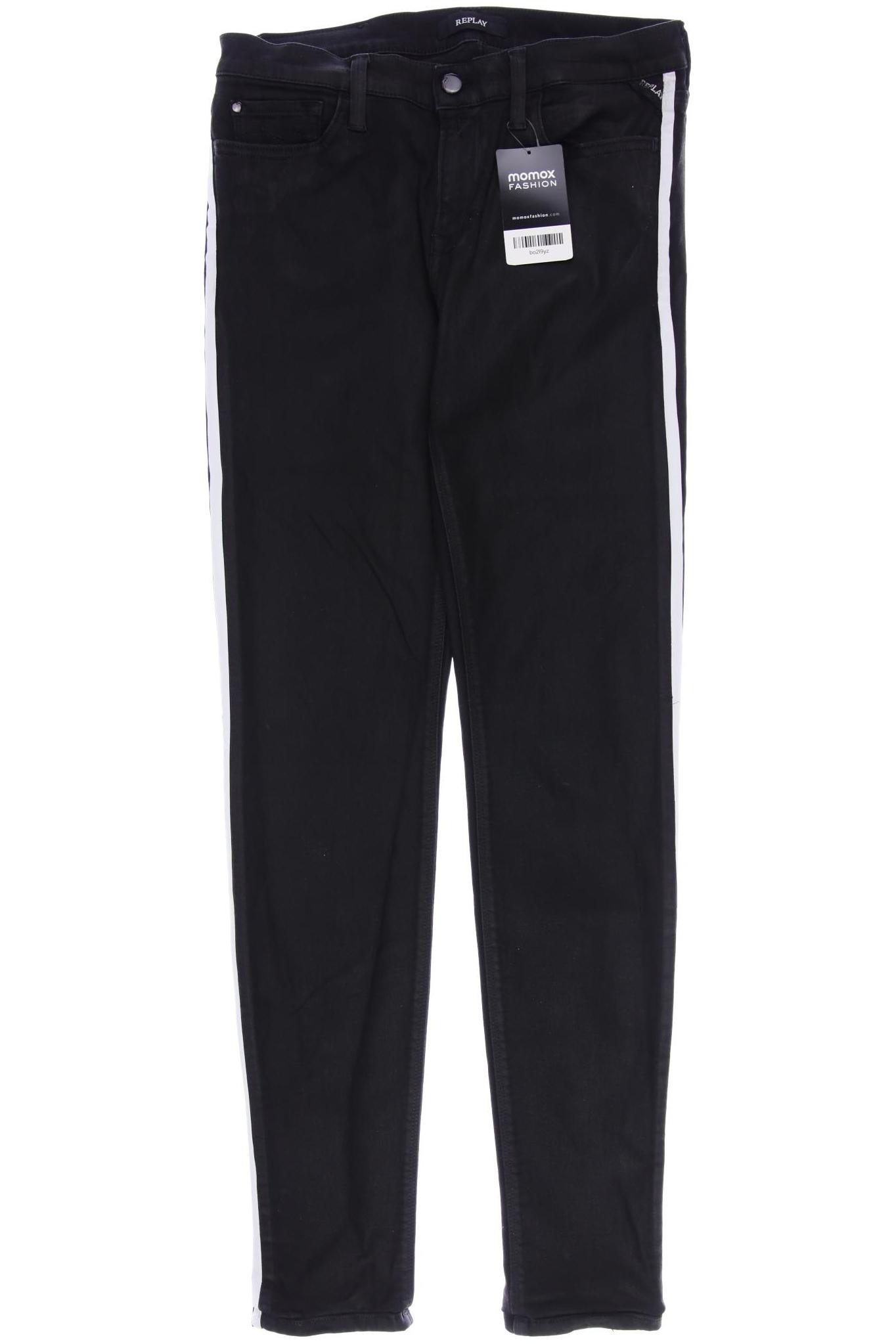 

Replay Damen Jeans, schwarz