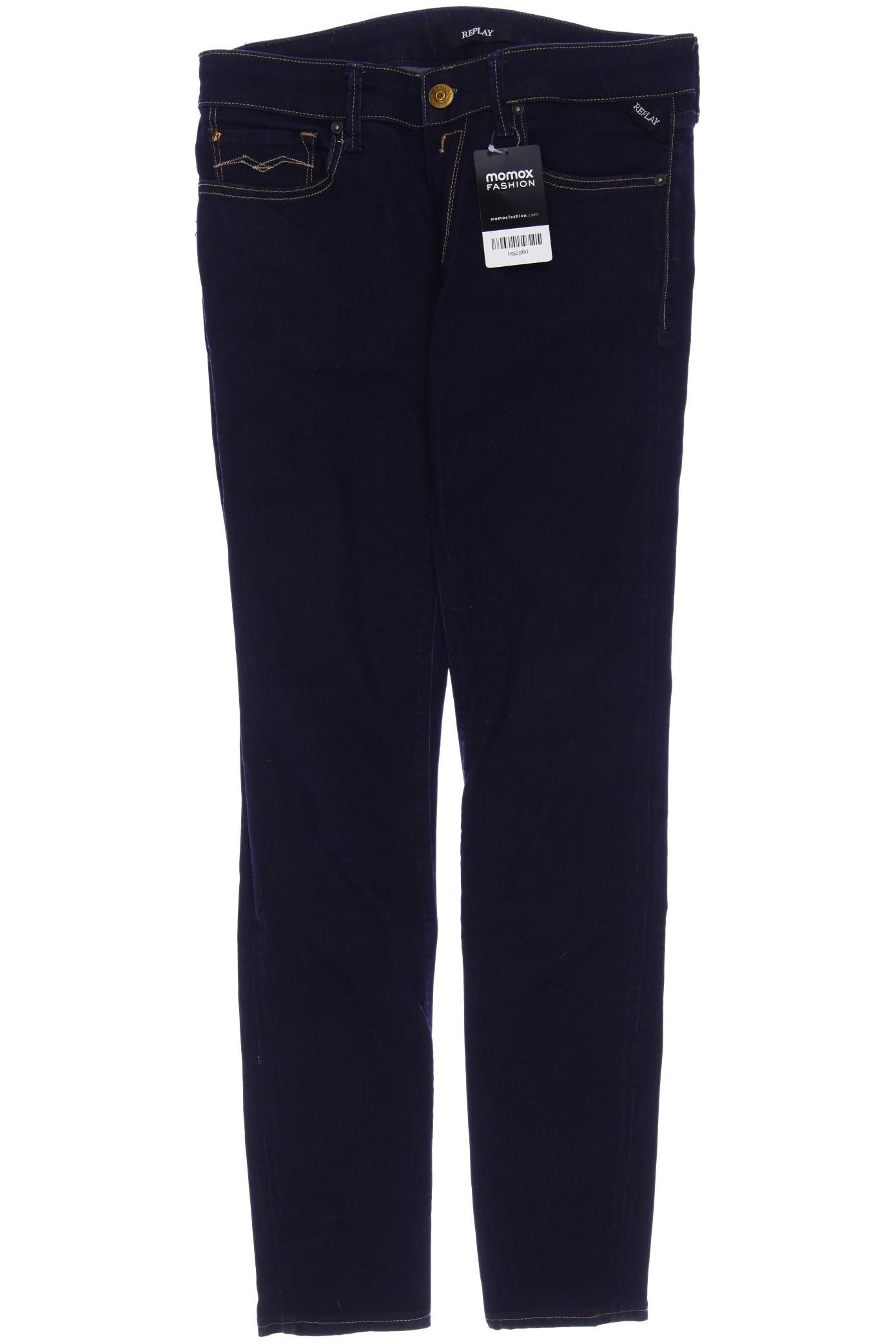 

Replay Damen Jeans, marineblau, Gr. 30