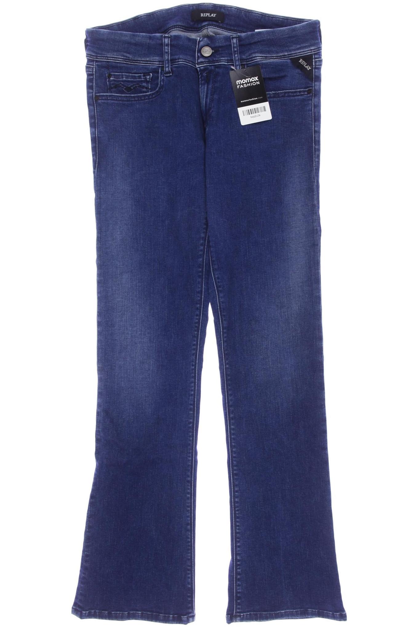 

Replay Damen Jeans, blau, Gr. 28