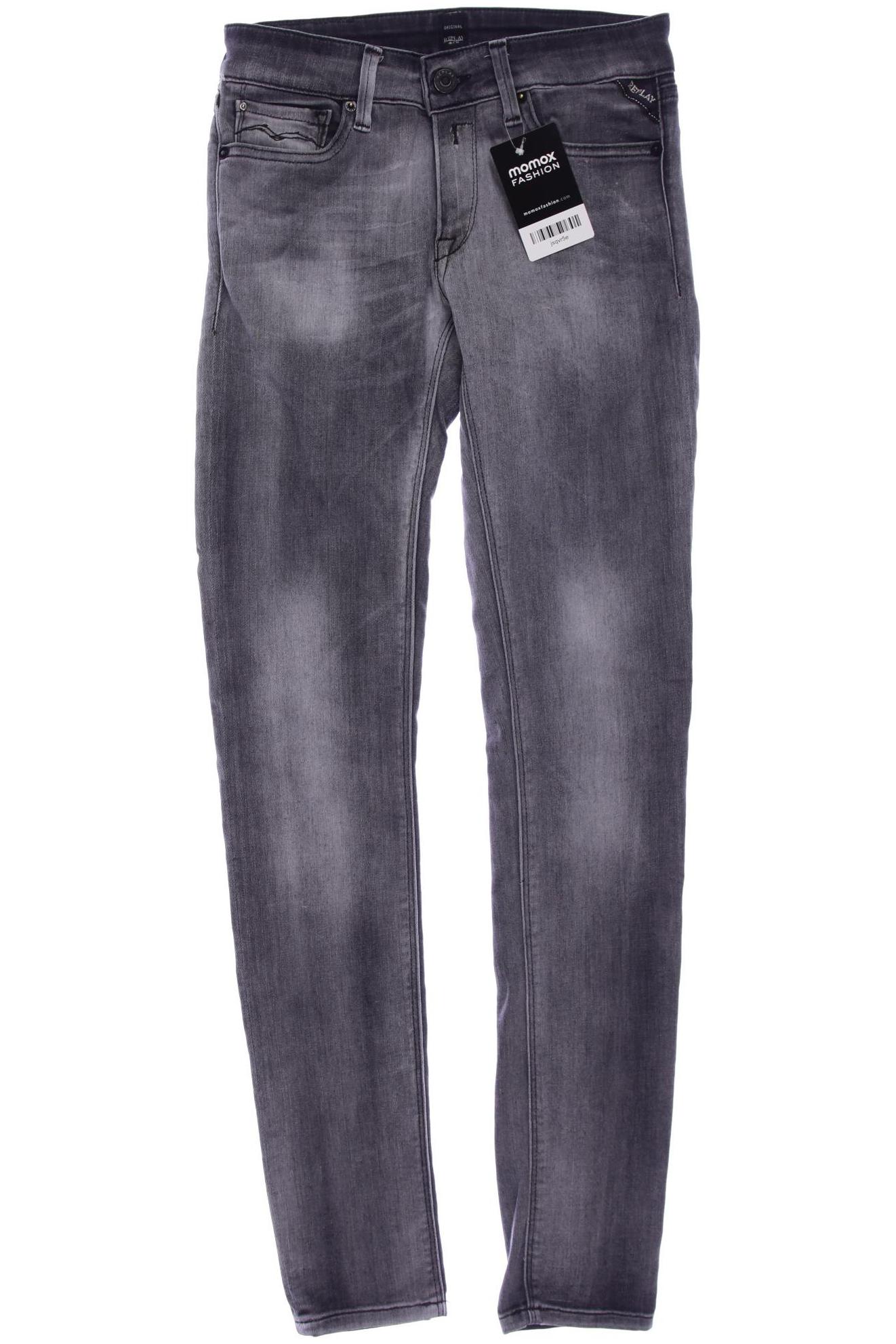 

Replay Damen Jeans, grau, Gr. 27