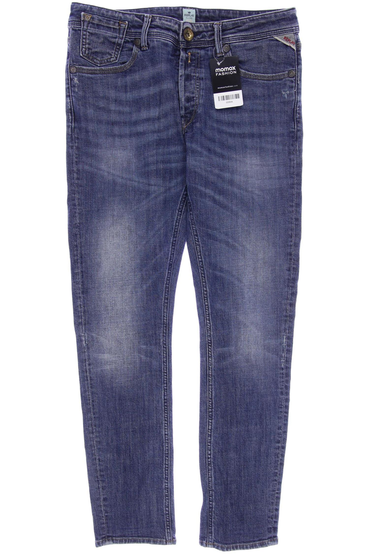 

Replay Damen Jeans, blau, Gr. 27