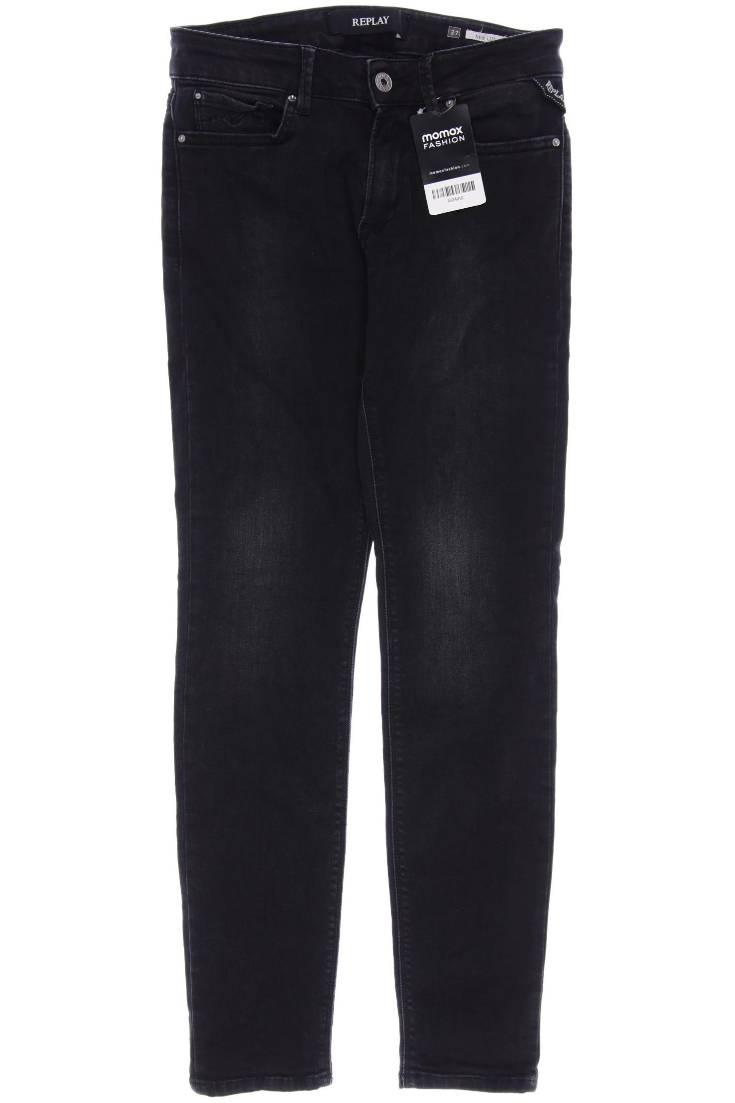 

Replay Damen Jeans, schwarz