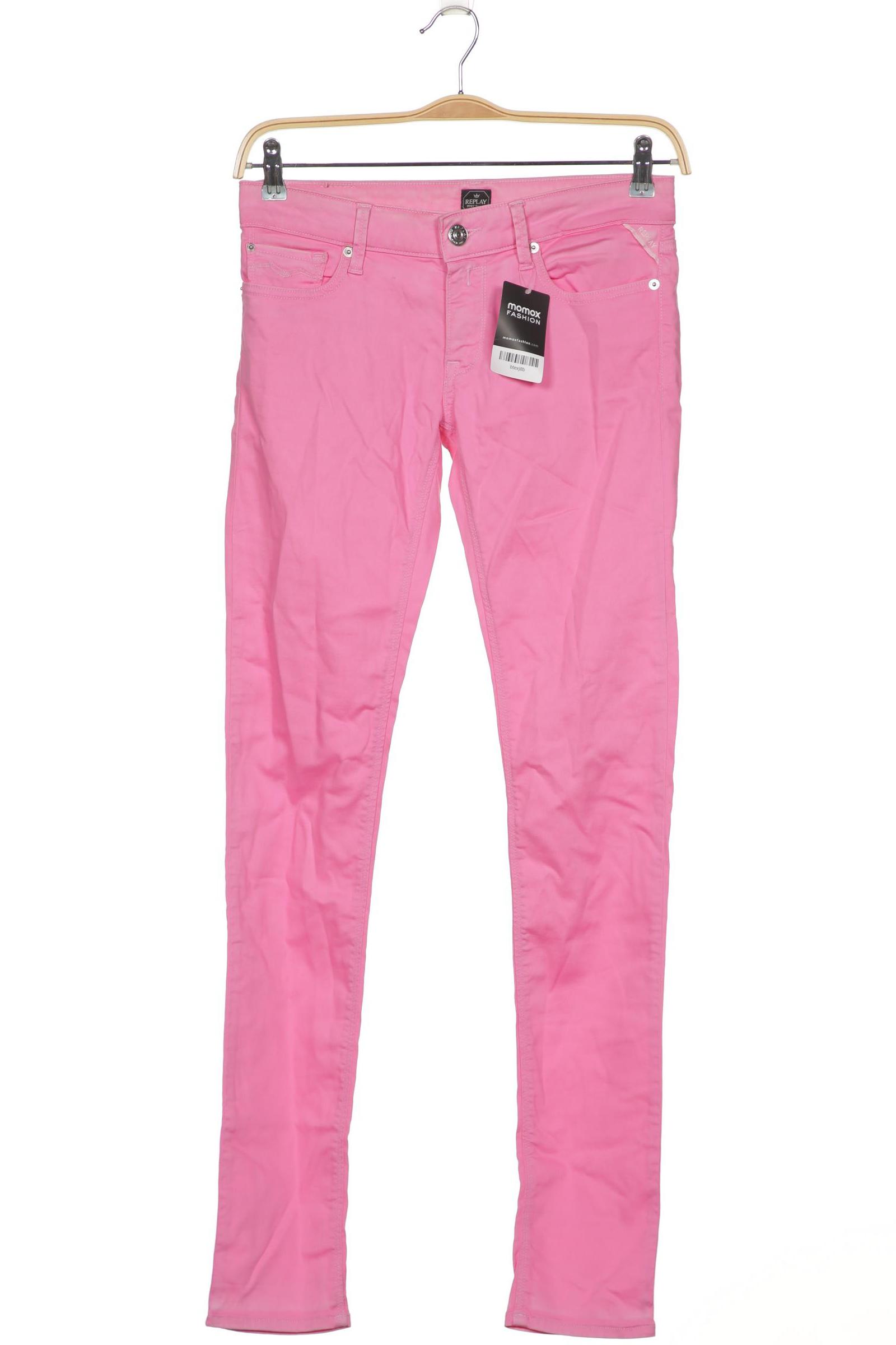 

Replay Damen Jeans, pink, Gr. 29