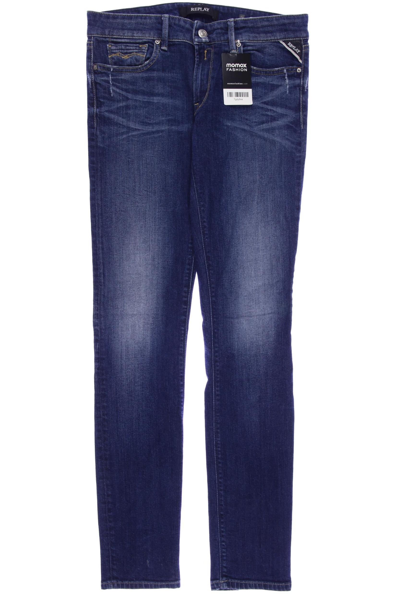 

Replay Damen Jeans, marineblau, Gr. 28