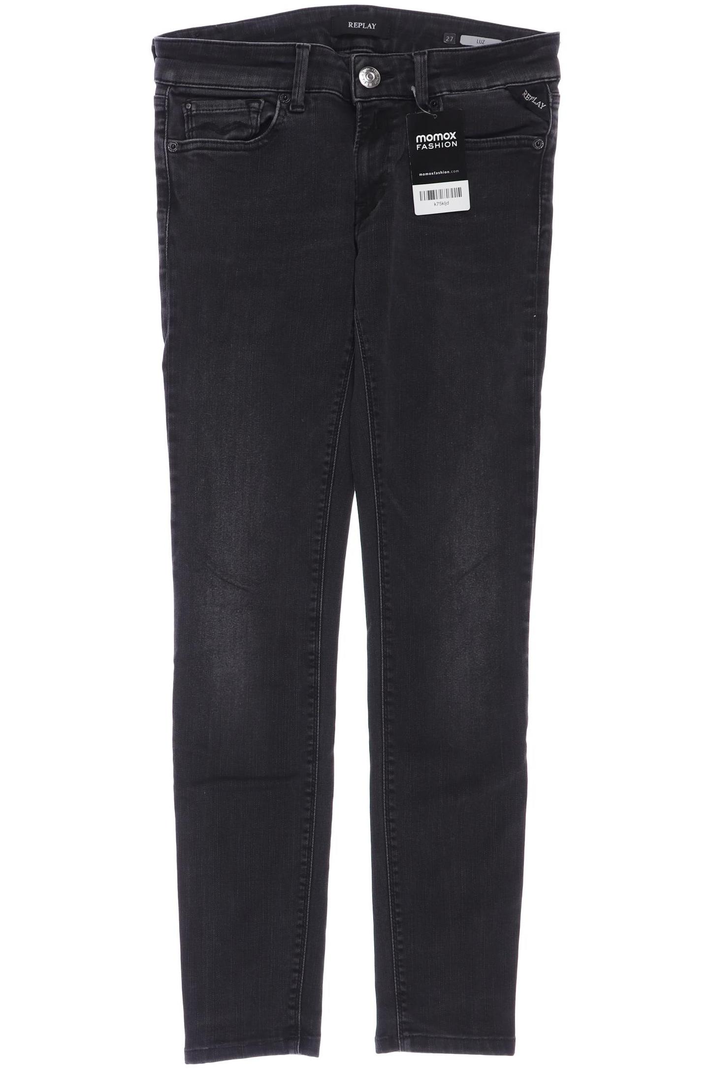 

Replay Damen Jeans, schwarz