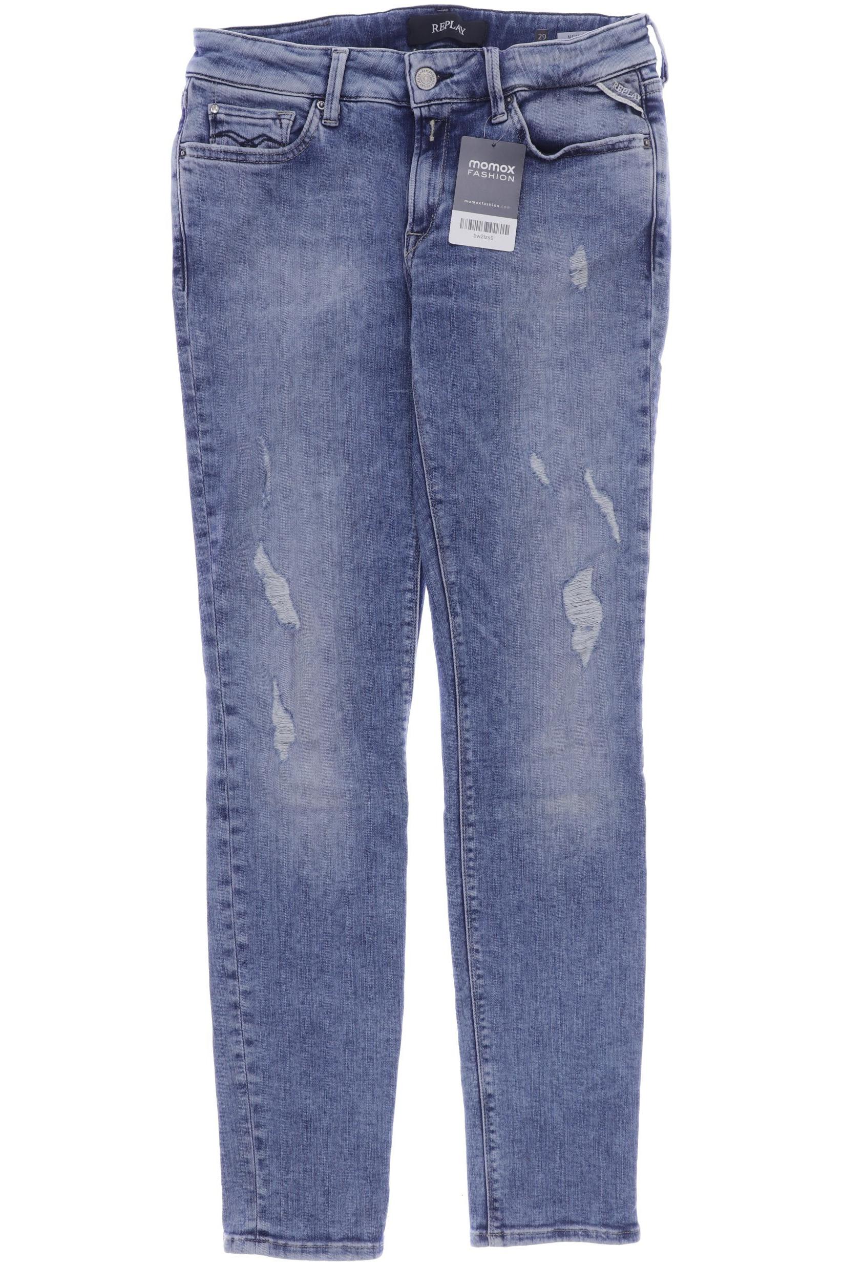 

Replay Damen Jeans, blau
