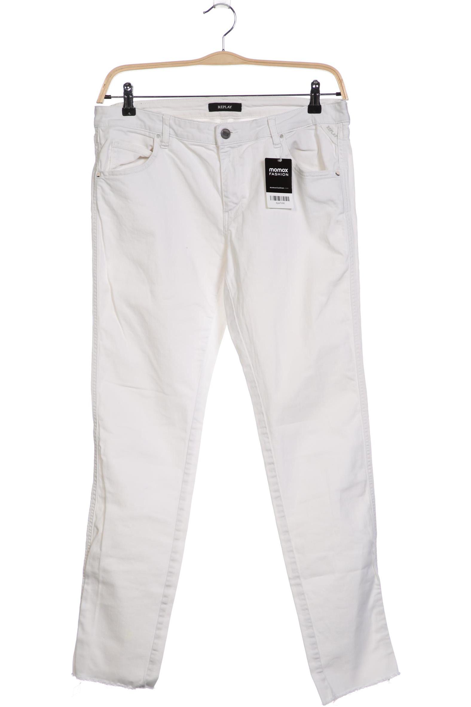 

Replay Damen Jeans, weiß, Gr. 31