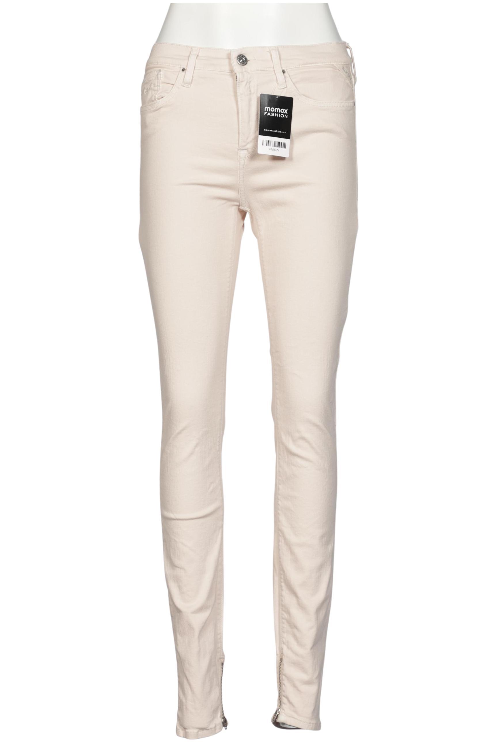 

Replay Damen Jeans, cremeweiß, Gr. 27