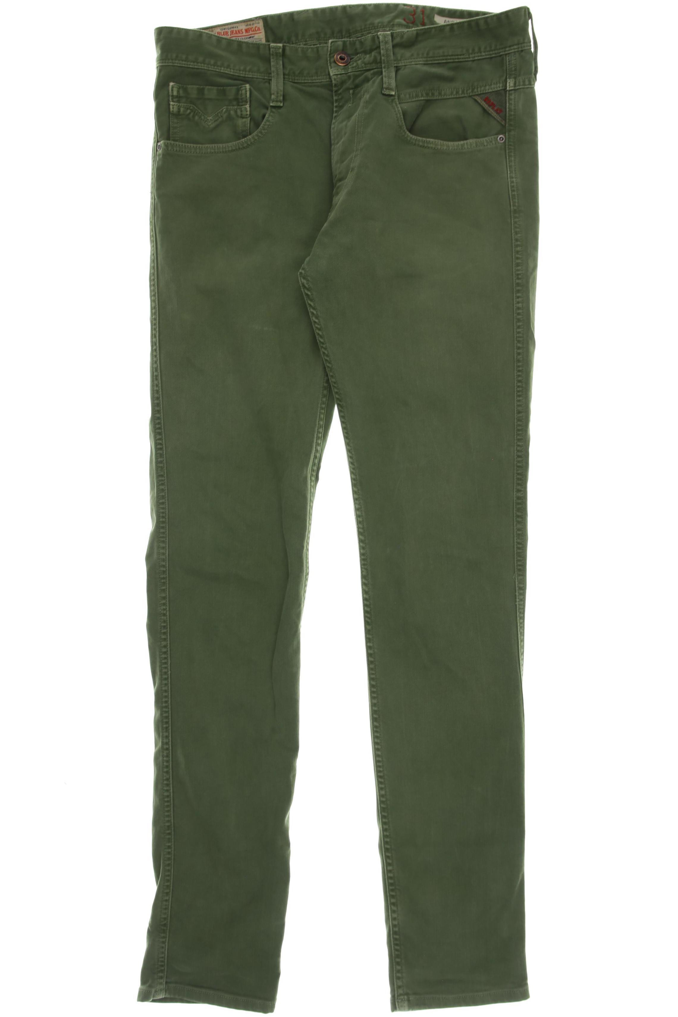 

Replay Damen Jeans, grün, Gr. 31