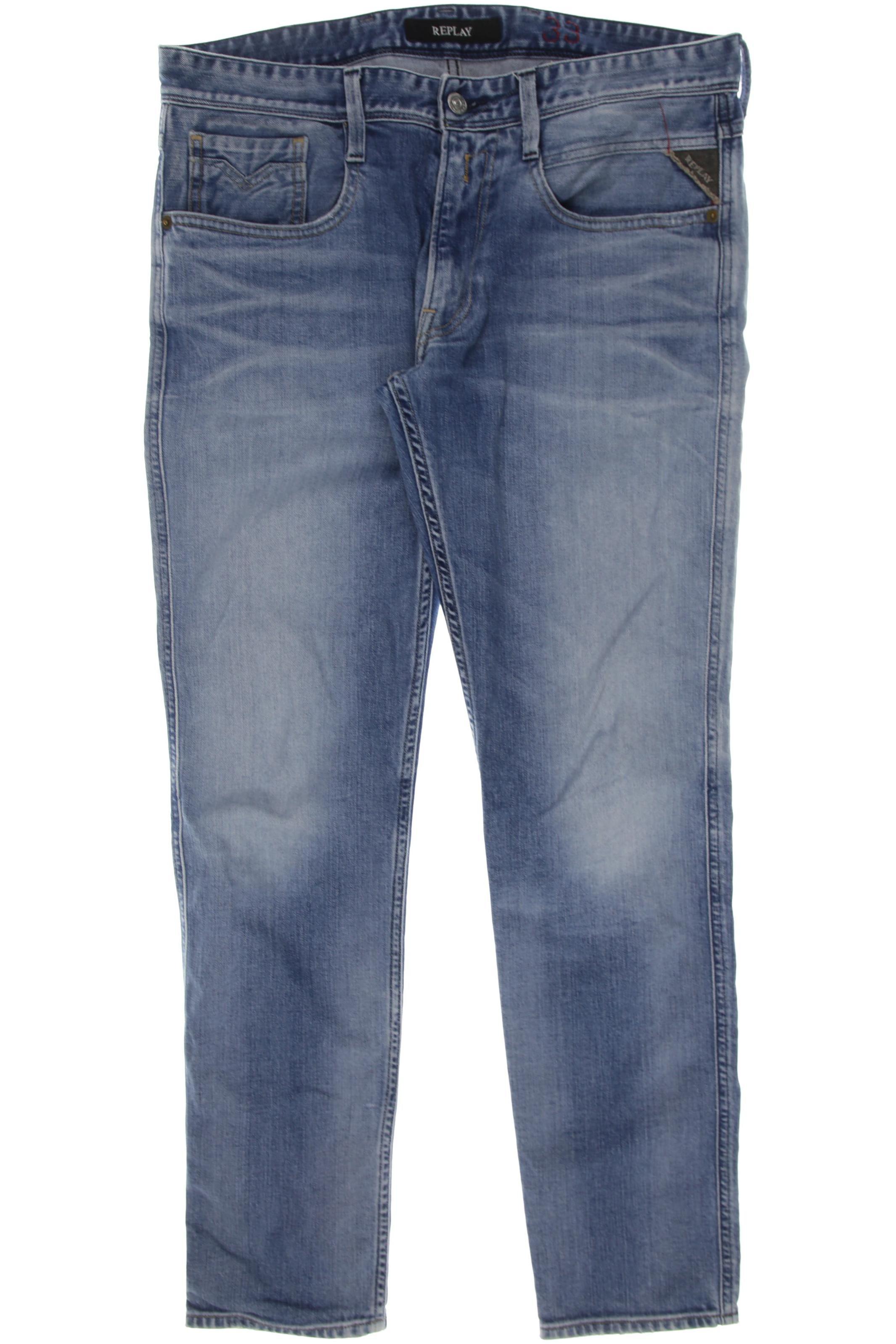 

Replay Damen Jeans, blau, Gr. 33