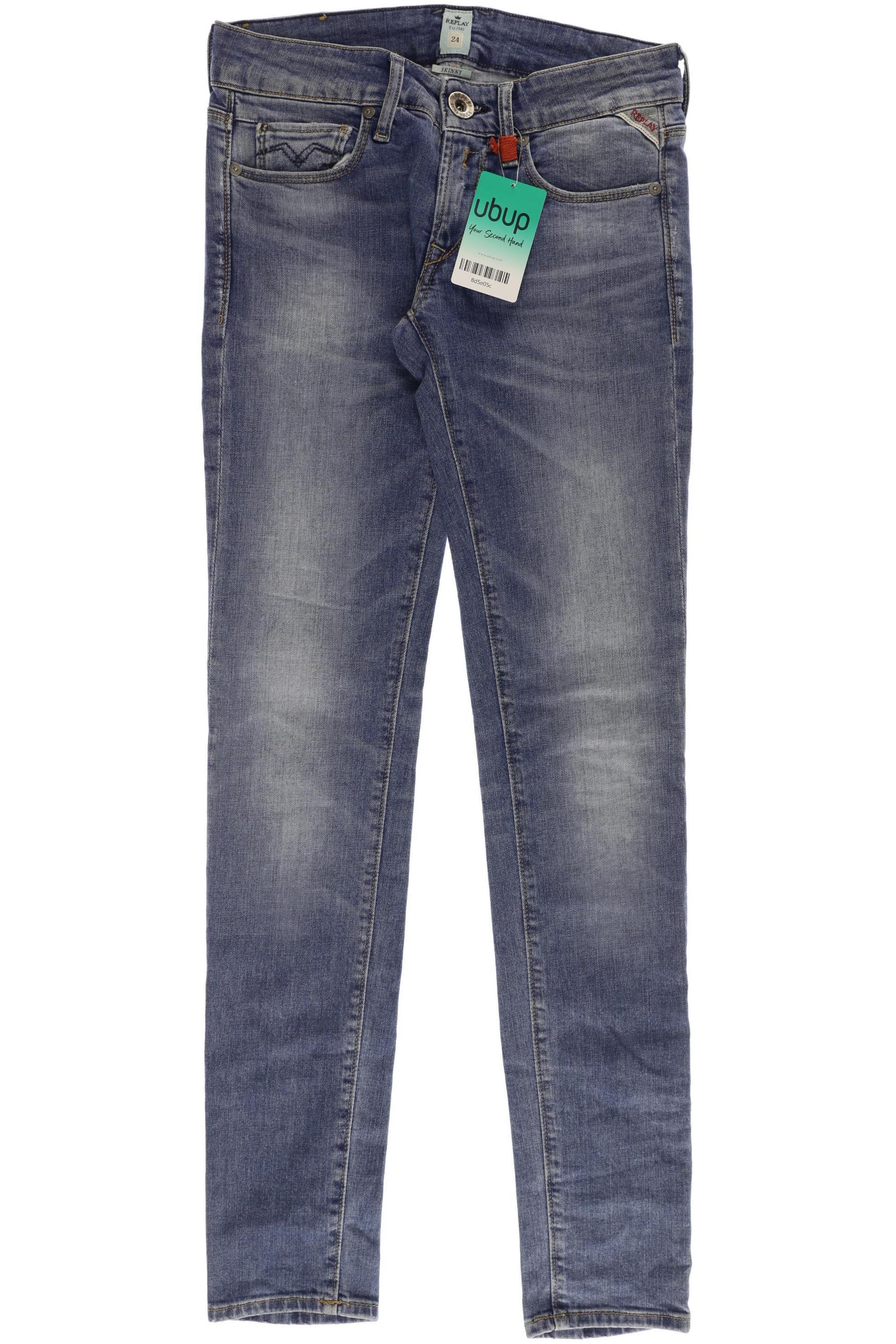 

Replay Damen Jeans, blau, Gr. 24