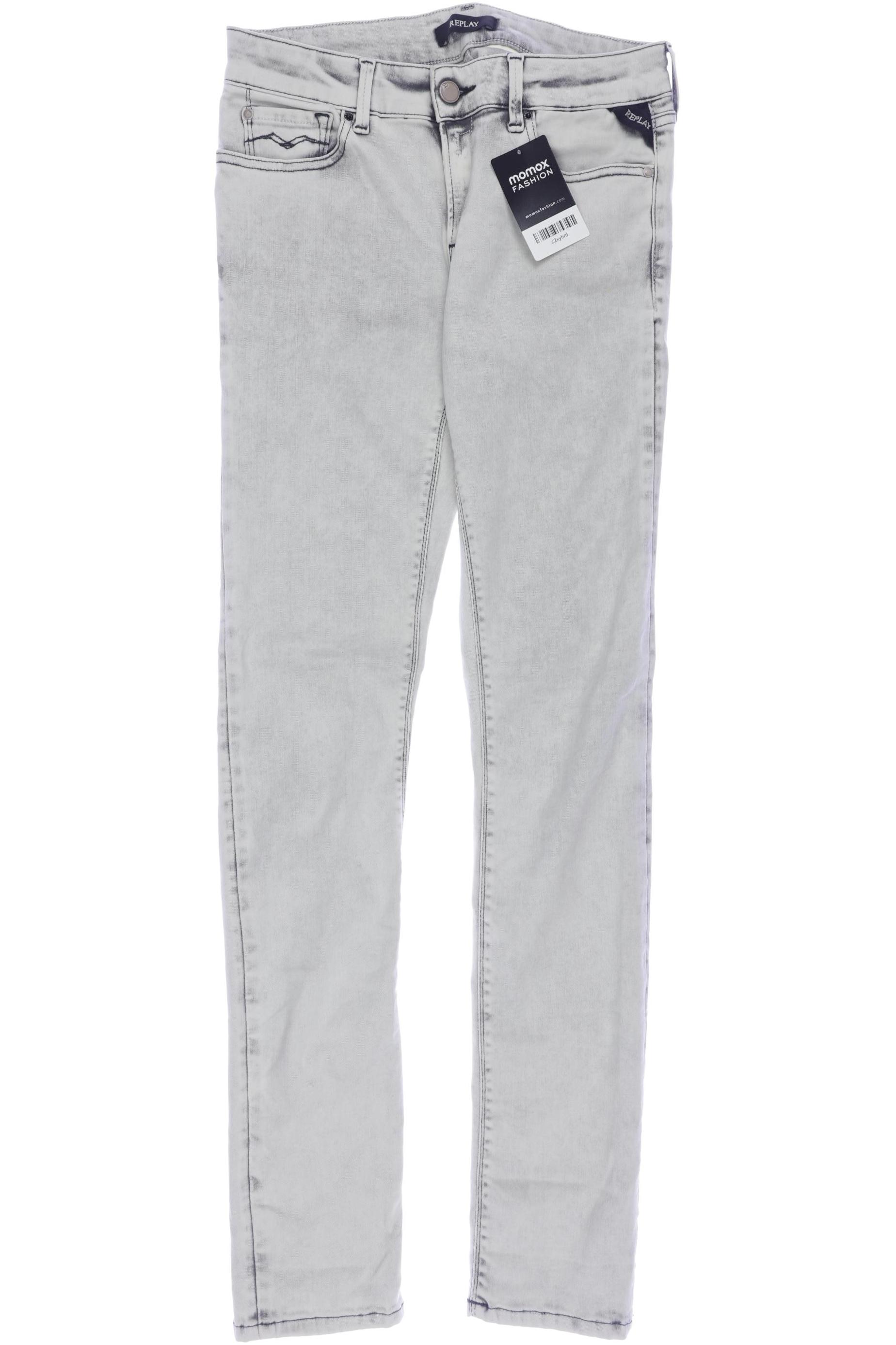 

Replay Damen Jeans, grau, Gr. 29