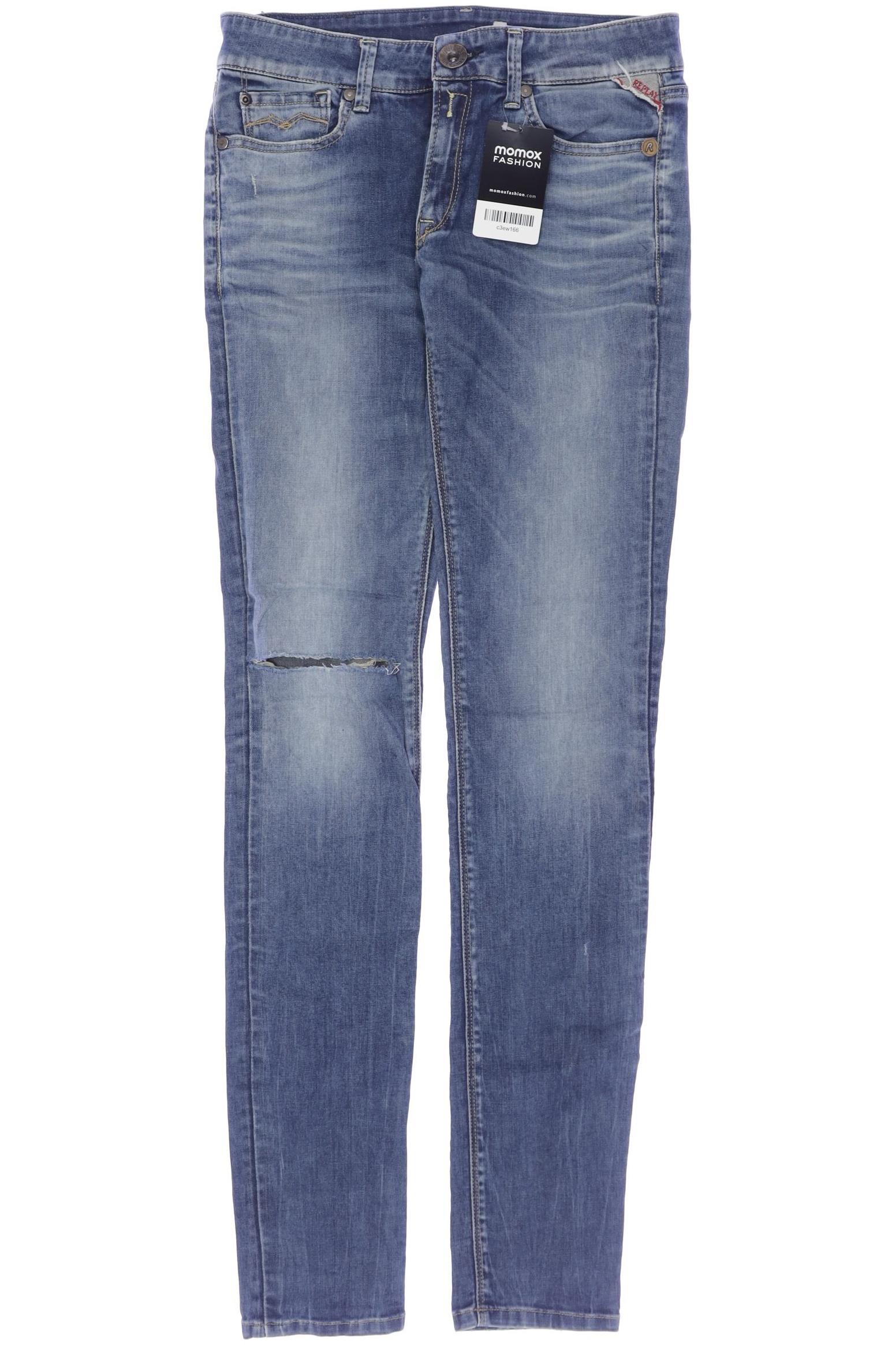 

Replay Damen Jeans, blau, Gr. 26