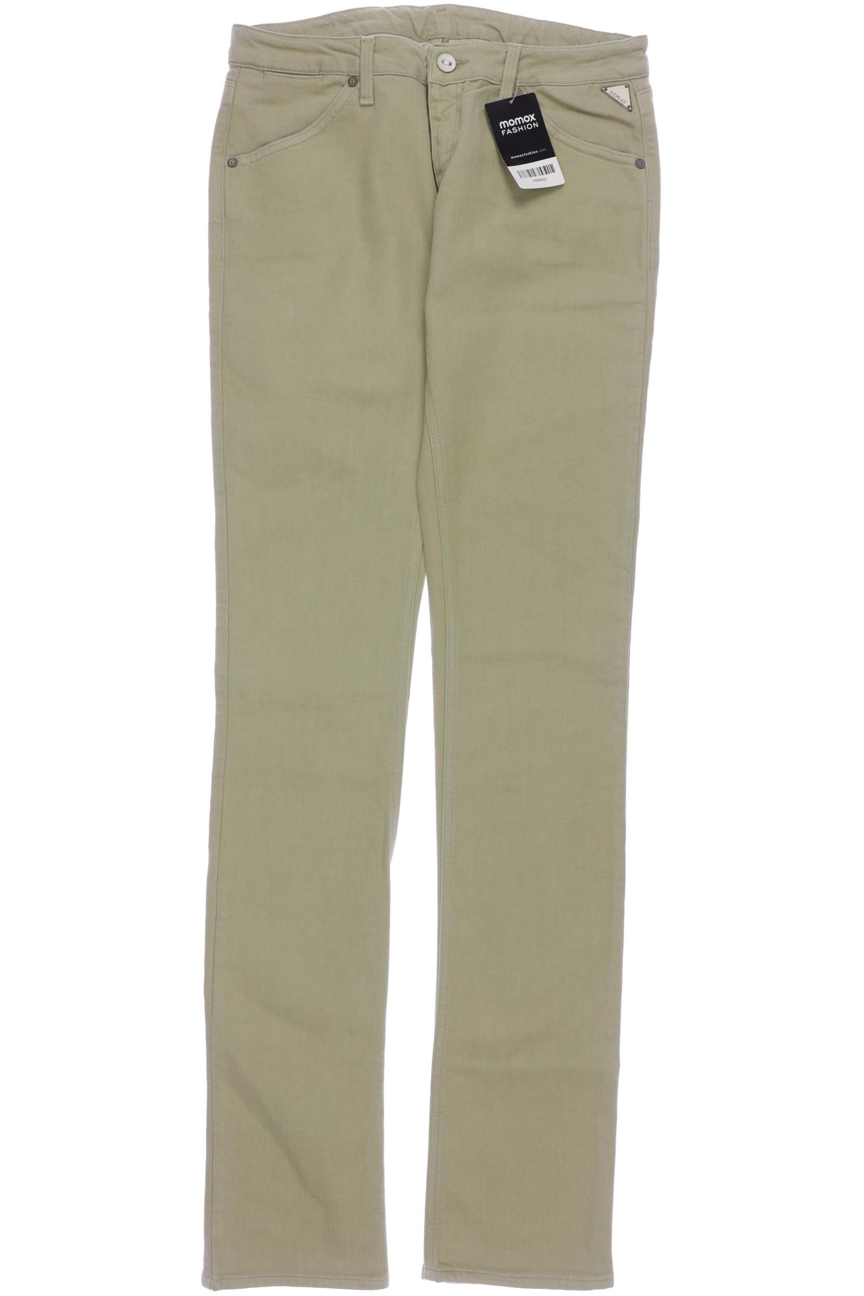 

Replay Damen Jeans, hellgrün, Gr. 29