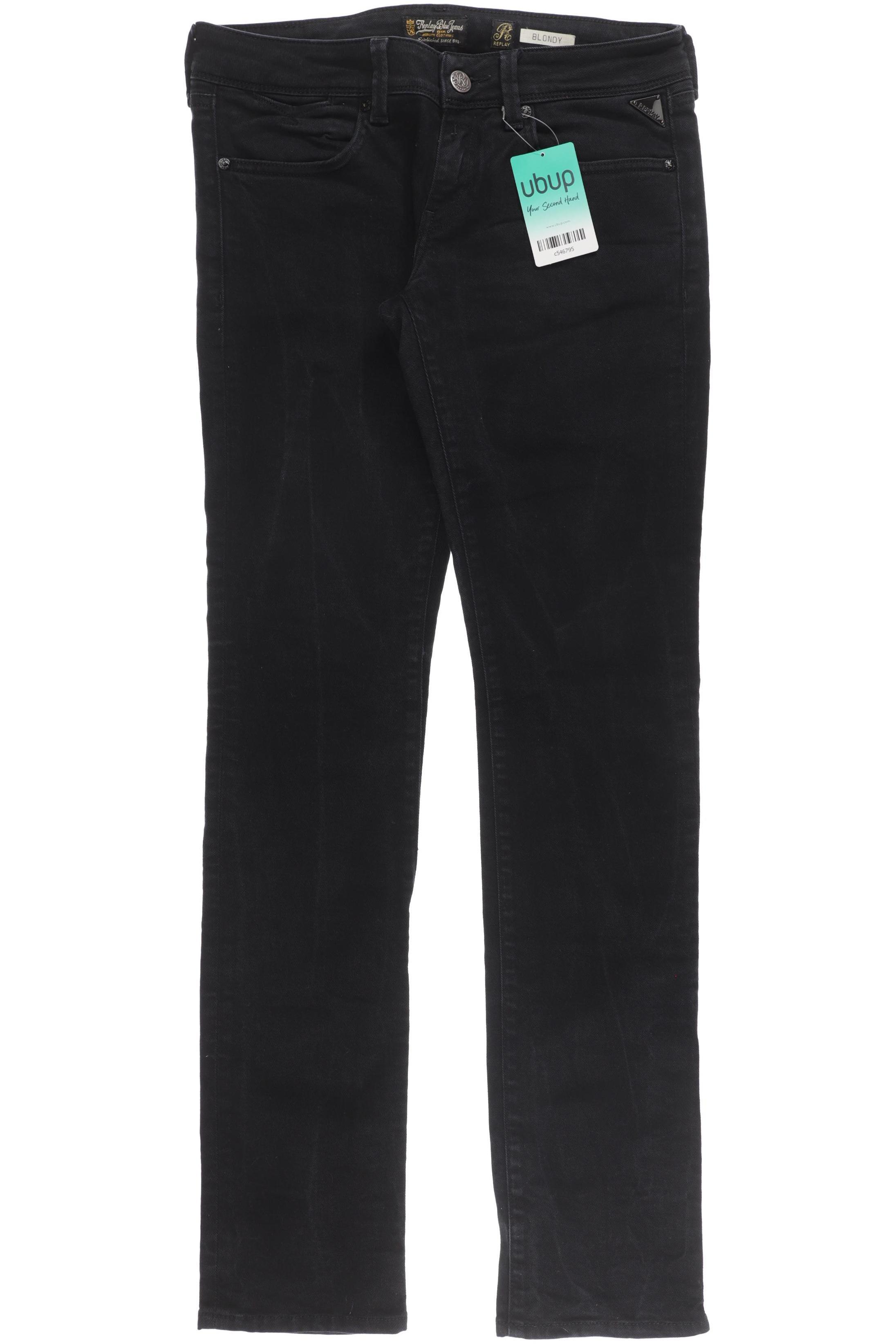 

Replay Damen Jeans, schwarz, Gr. 28