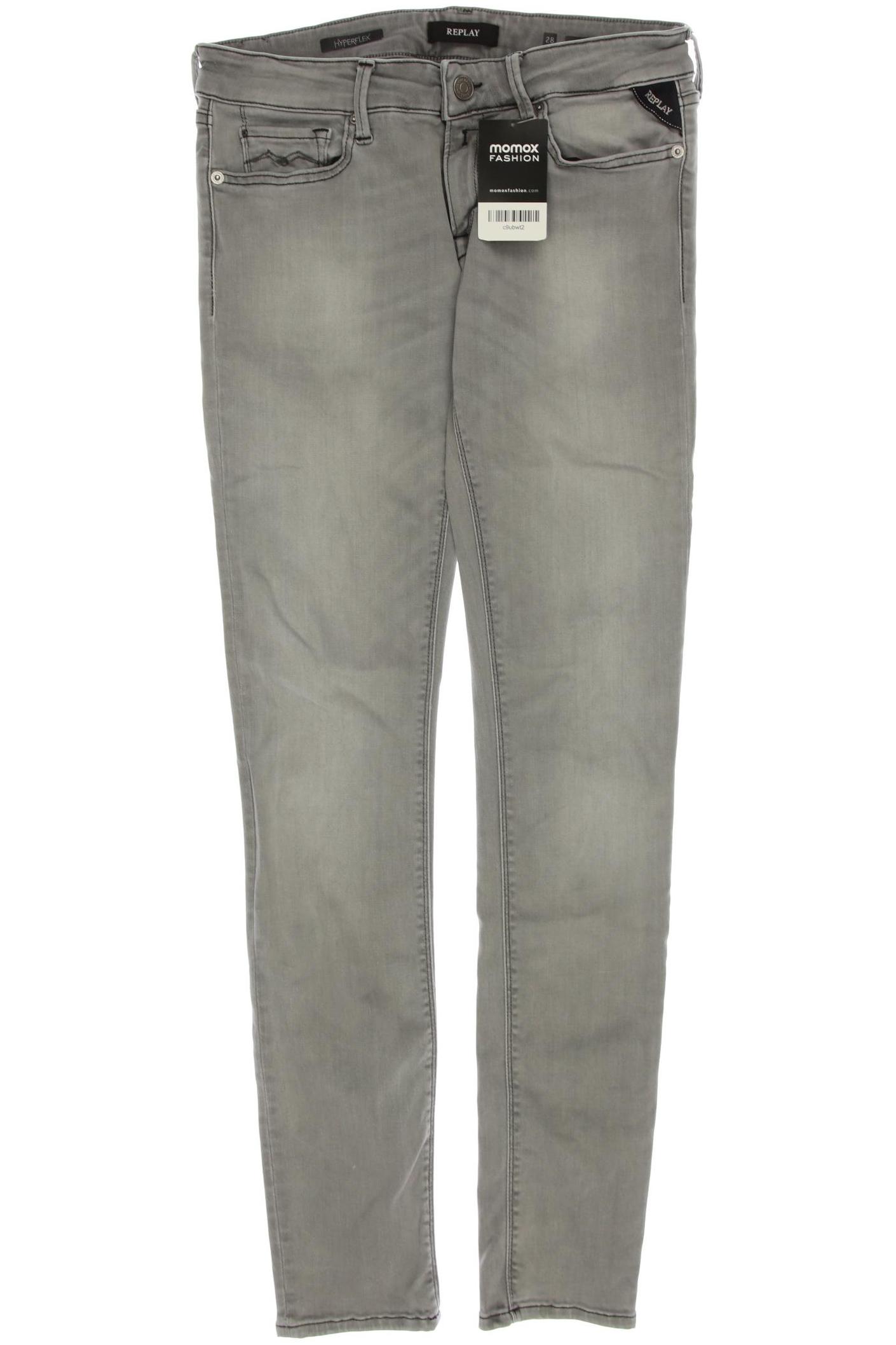 

Replay Damen Jeans, grau
