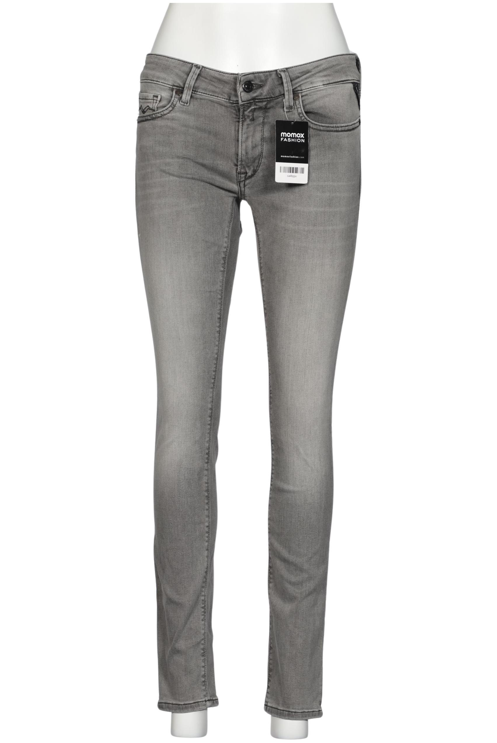 

Replay Damen Jeans, grau, Gr. 28