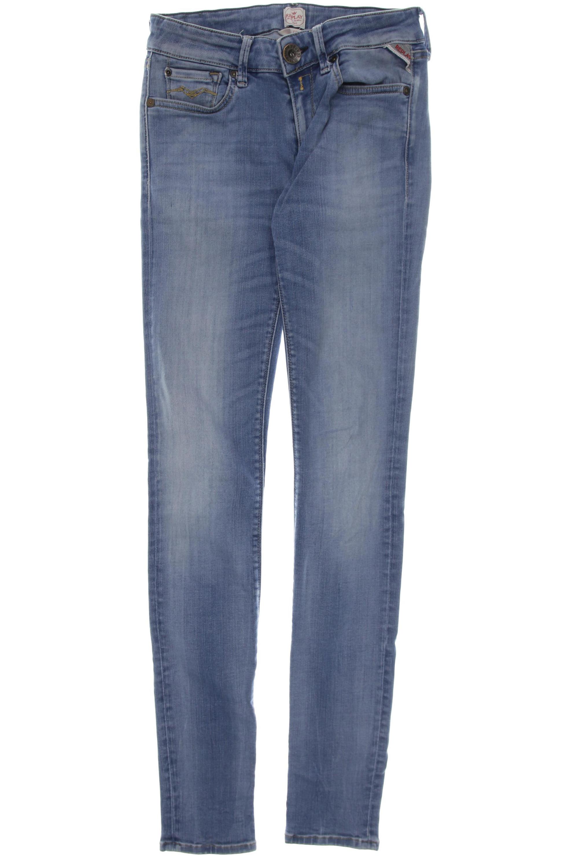 

Replay Damen Jeans, blau, Gr. 25