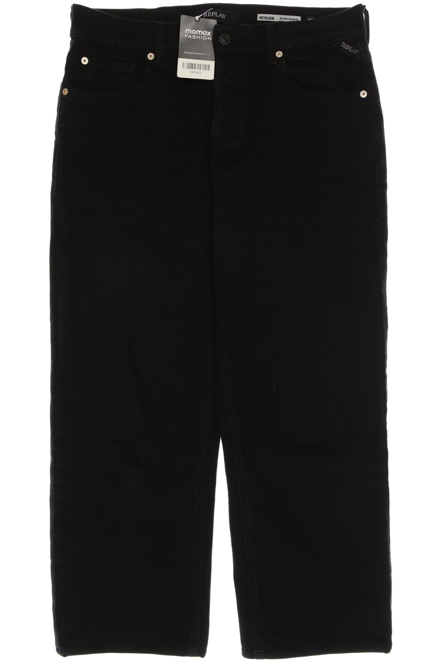 

Replay Damen Jeans, schwarz