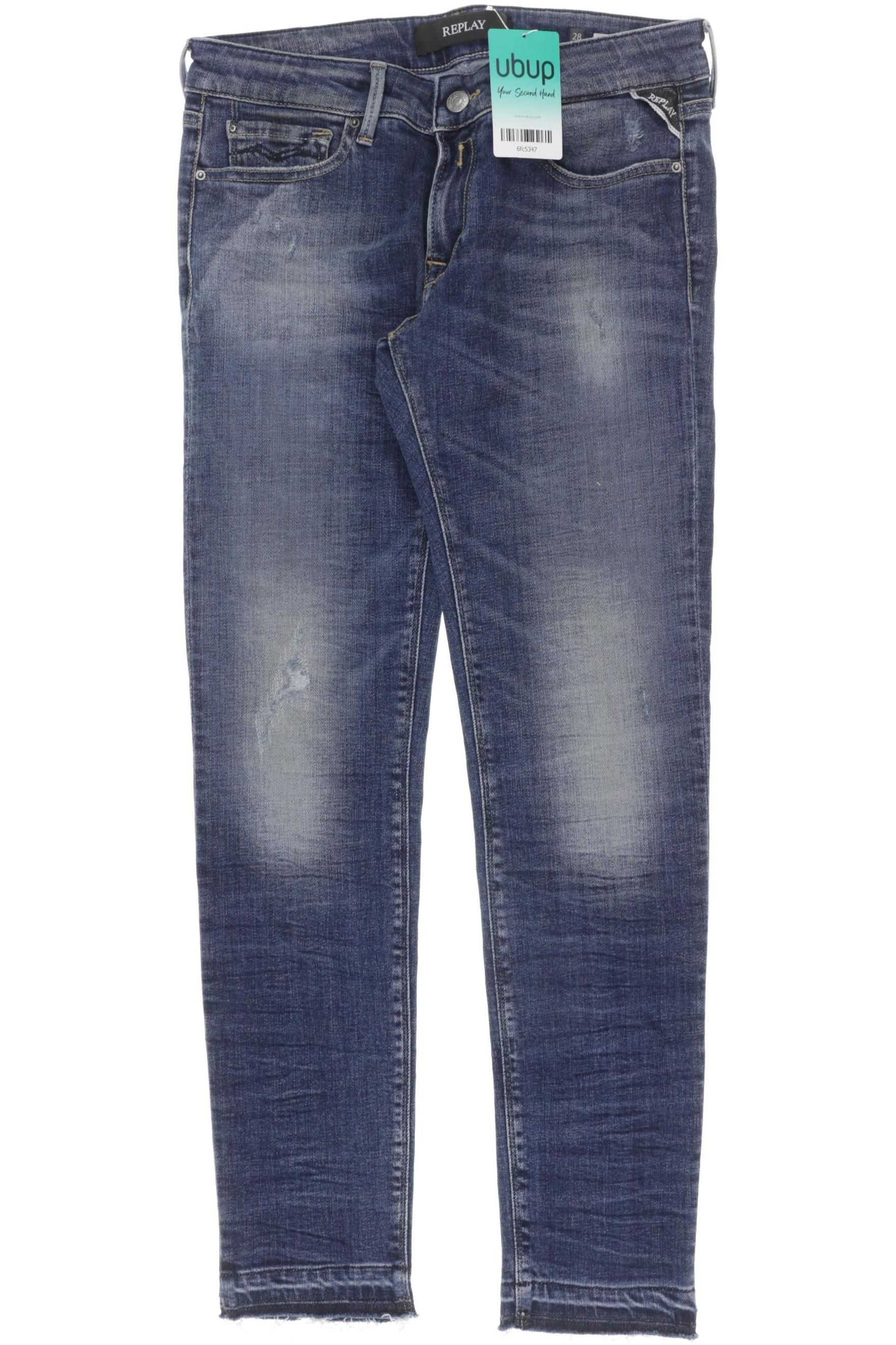 

Replay Damen Jeans, blau, Gr. 28