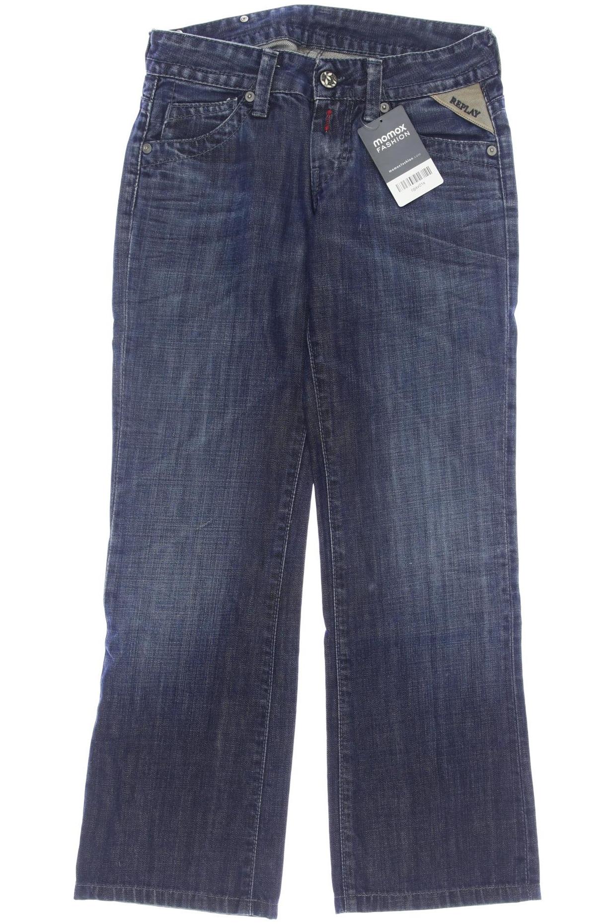 

Replay Damen Jeans, marineblau, Gr. 24