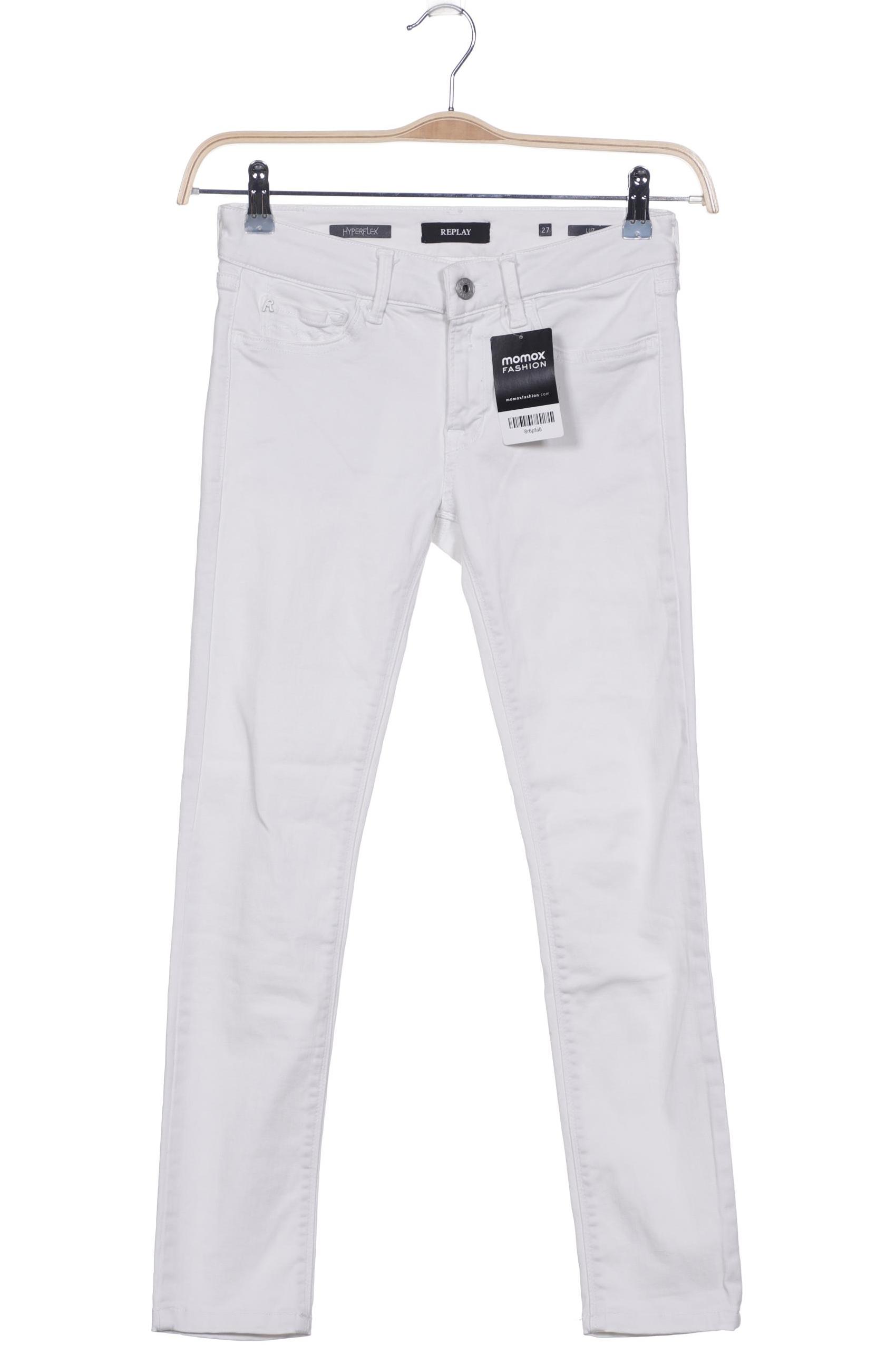 

Replay Damen Jeans, weiß, Gr. 27