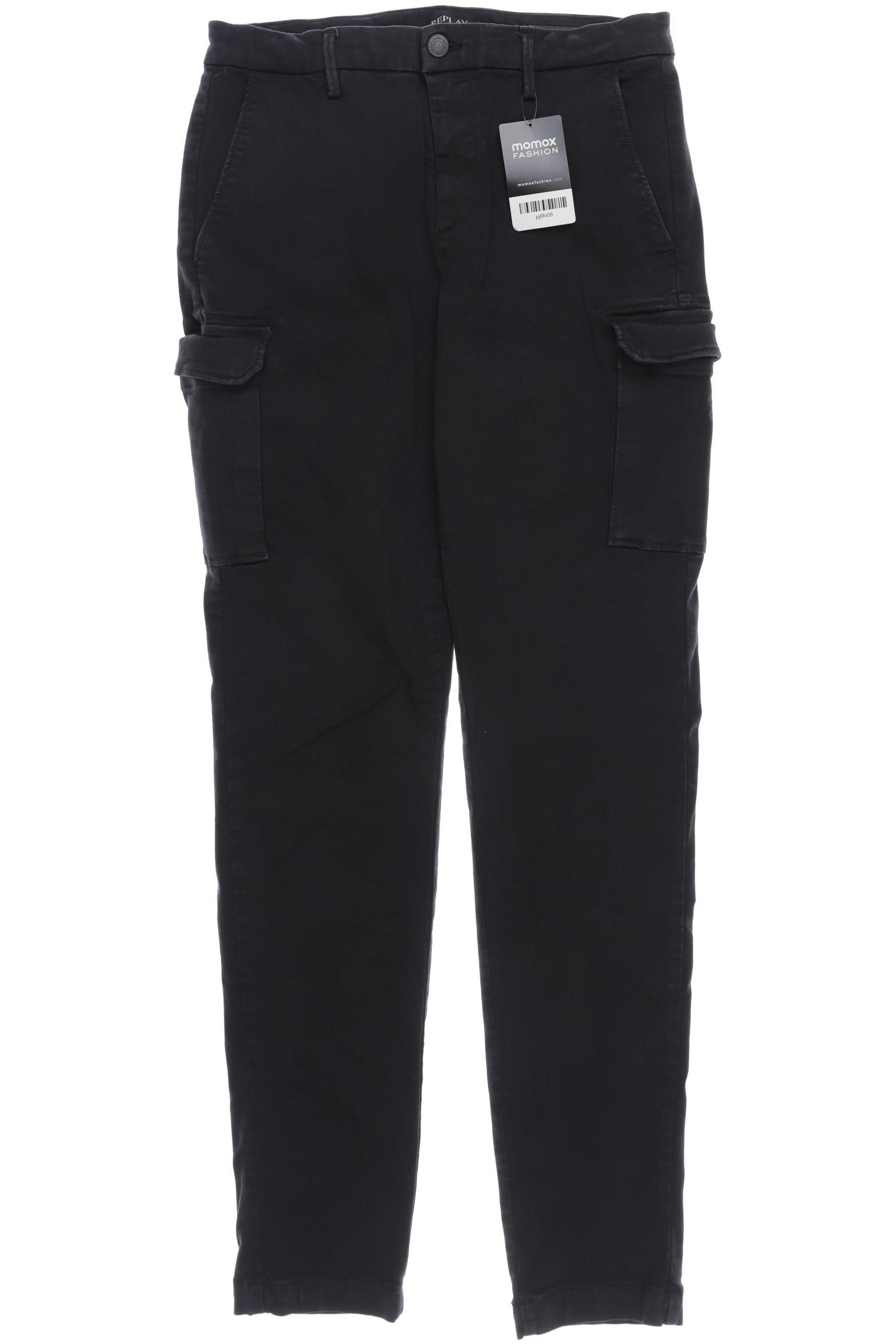 

Replay Damen Jeans, schwarz, Gr. 29