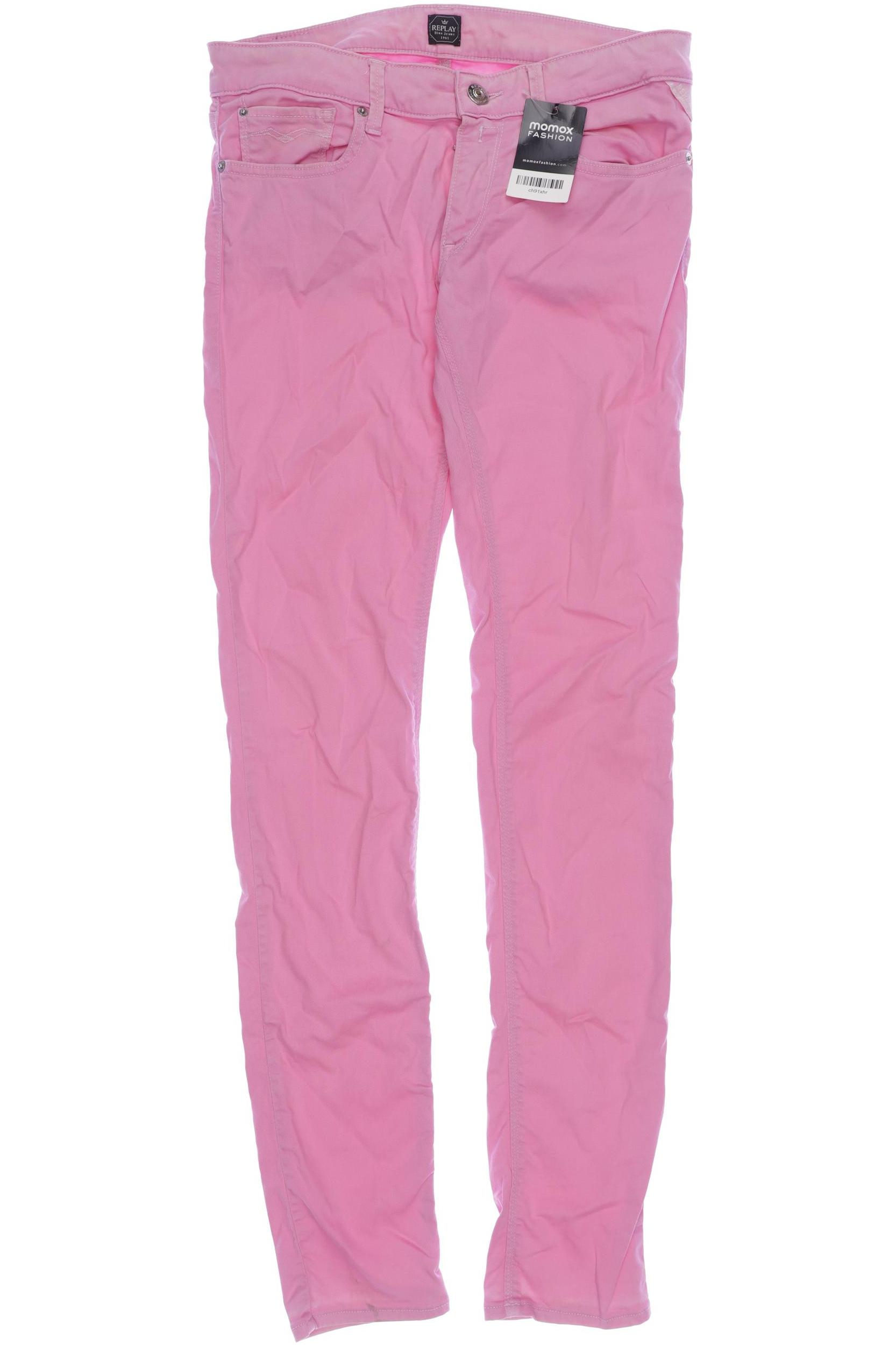 

Replay Damen Jeans, pink, Gr. 30