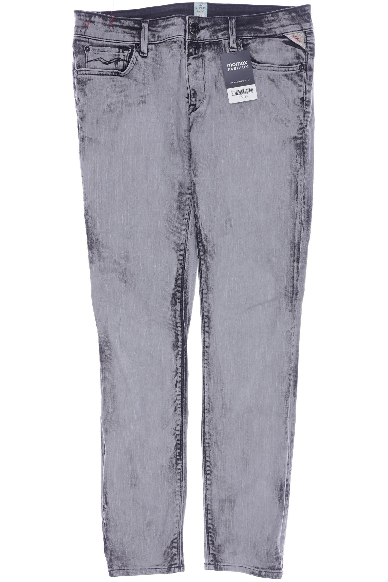 

Replay Damen Jeans, grau