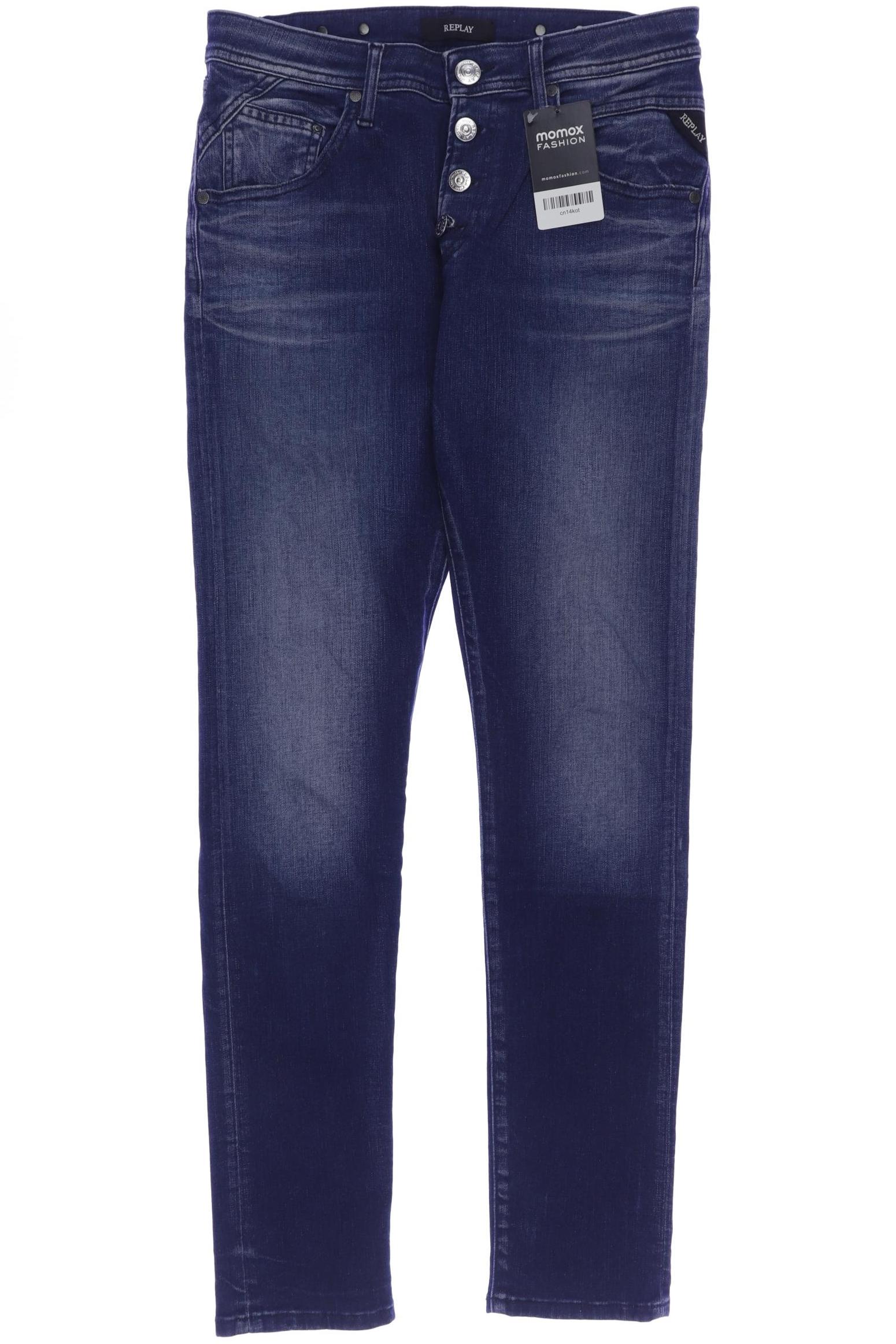 

Replay Damen Jeans, blau, Gr. 24