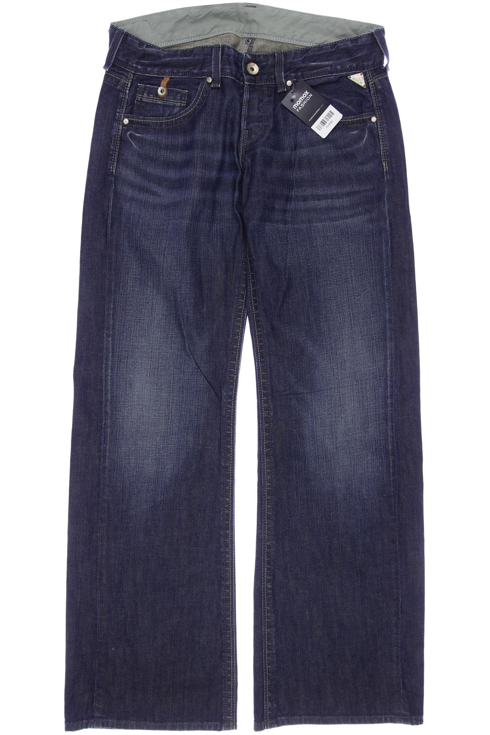 

Replay Damen Jeans, marineblau, Gr. 30