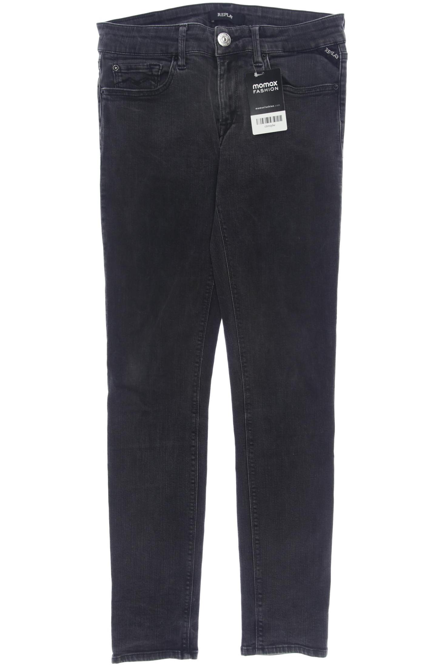 

Replay Damen Jeans, schwarz, Gr. 28