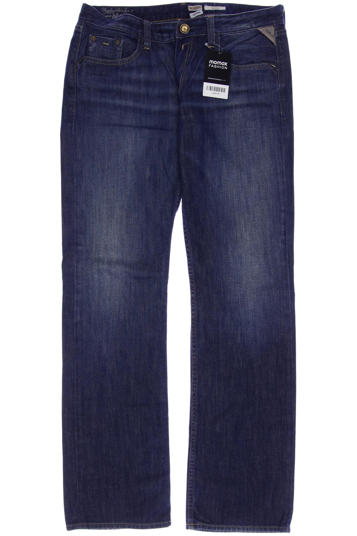 

Replay Damen Jeans, blau